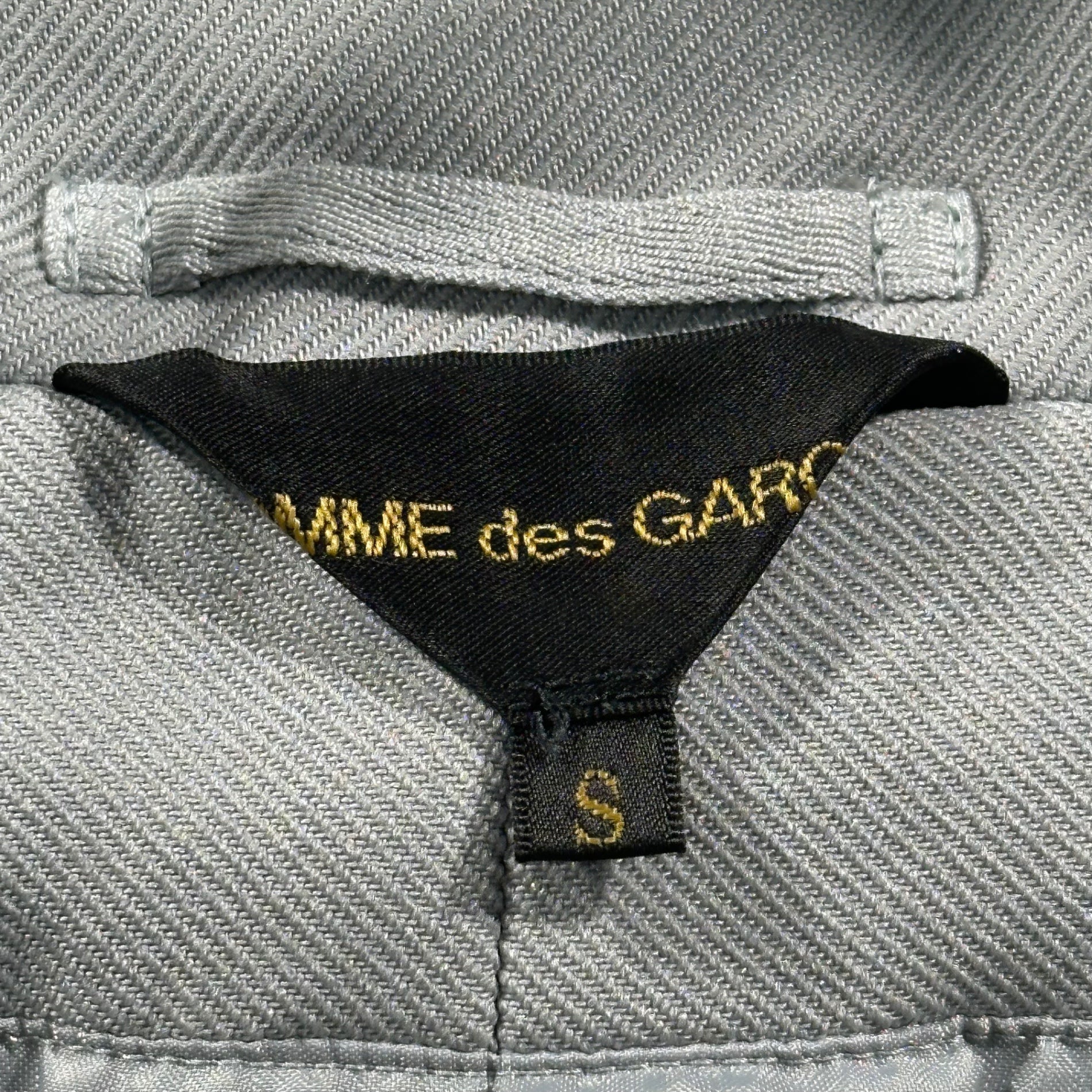 COMME des GARCONS(コムデギャルソン) 23SS Esther Shrink-Resistant Deformed Over Jacket エステル 縮絨 変形 オーバー ジャケット GK-J030 S グレー AD2022