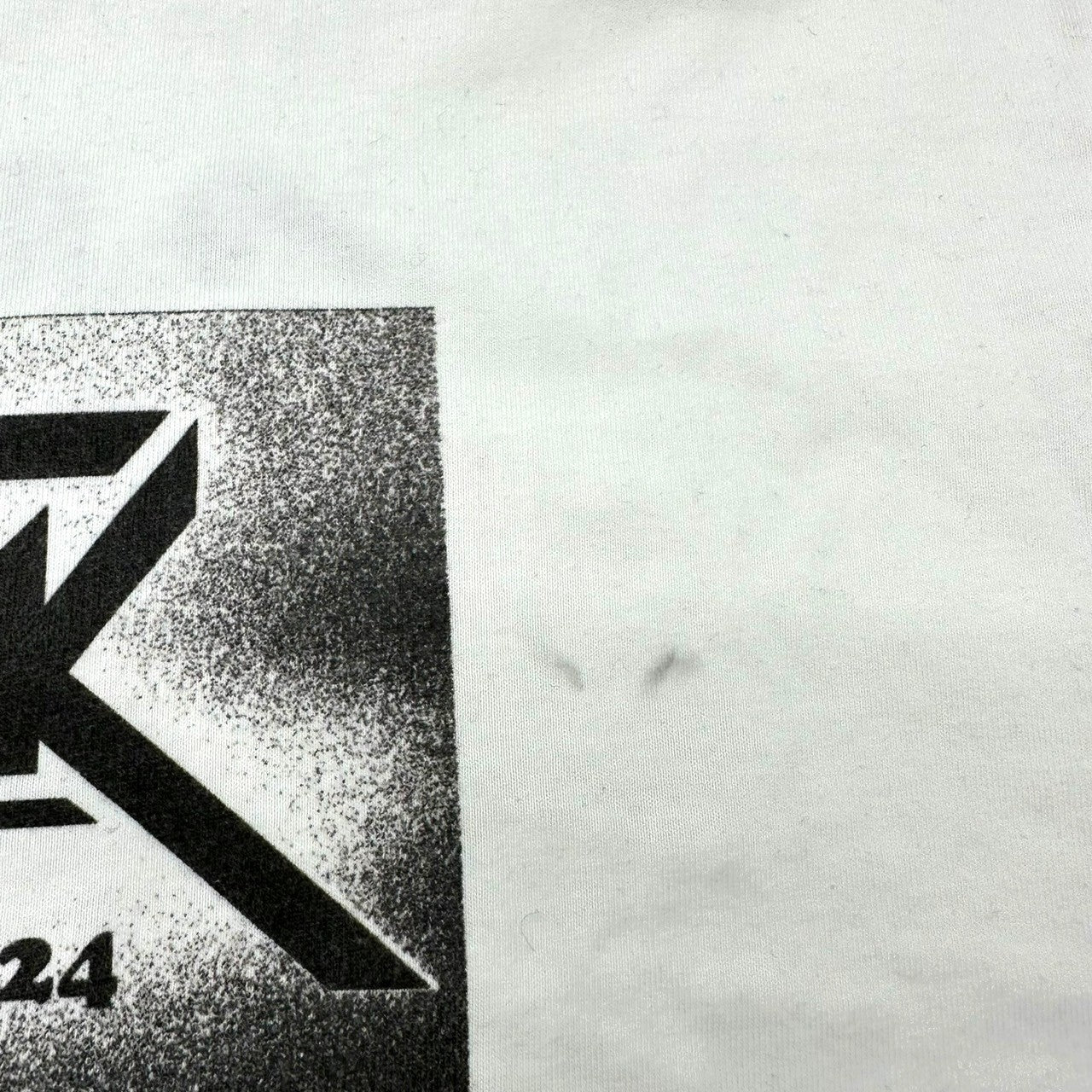 N.HOOLYWOOD(エヌハリウッド ミスターハリウッド) FUJI ROCK T-SHIRT フジロック Tシャツ L ホワイト×ブラック
