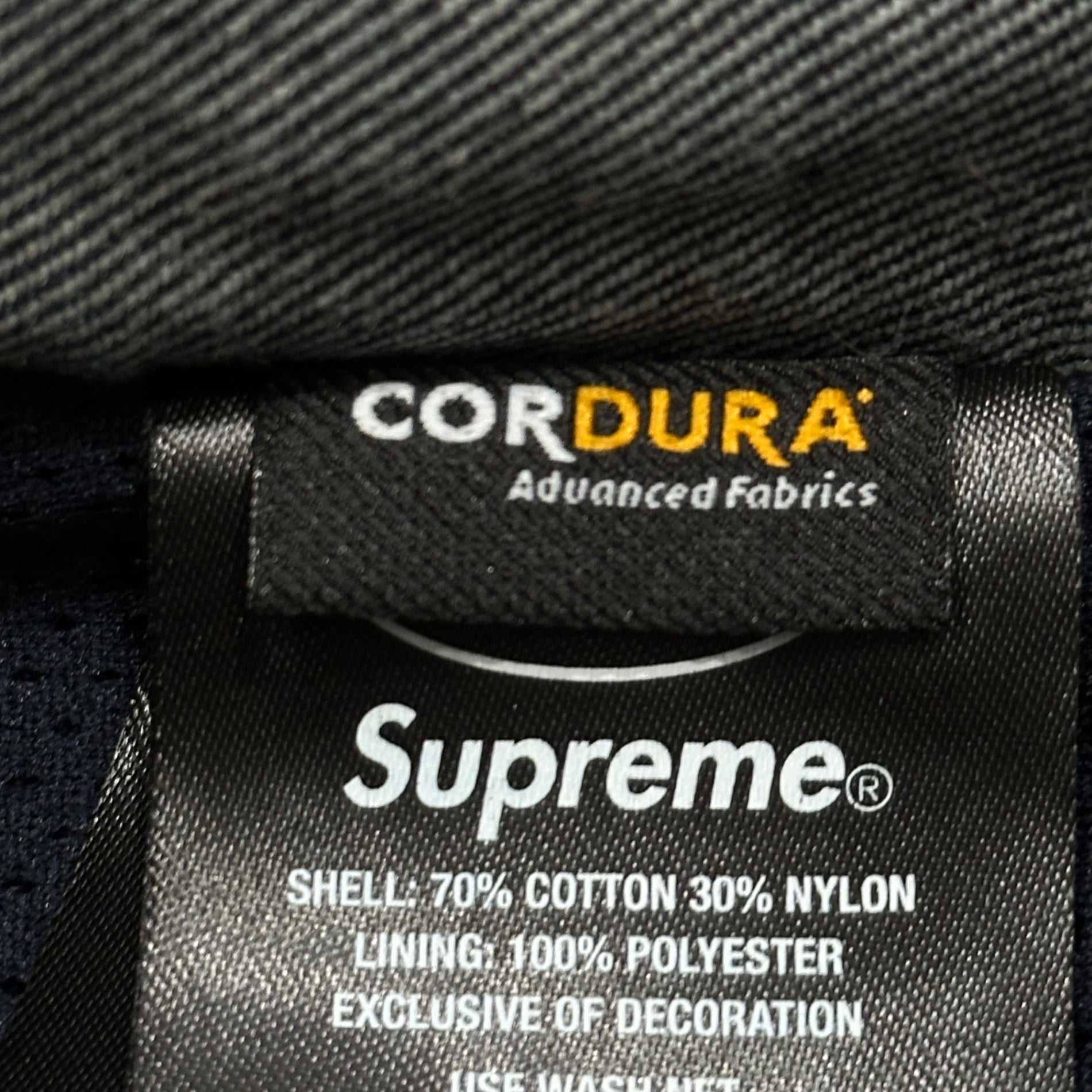 SUPREME × VANSON(シュプリーム × バンソン) 25SS Leathers Cordura Cotton Pant バンソン レザー コーデュラ コットン カーゴ パンツ 30 ライトインディゴ×インディゴ