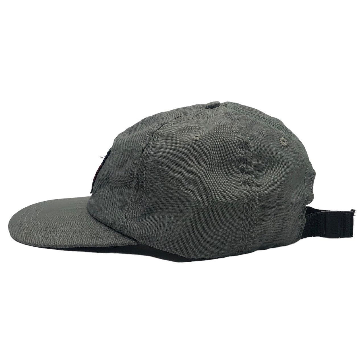 TOMMY HILFIGER(トミーヒルフィガー) 90's 6panel nylon logo cap 6パネル ナイロン ロゴ キャップ 90年代 MADE IN USA グレー