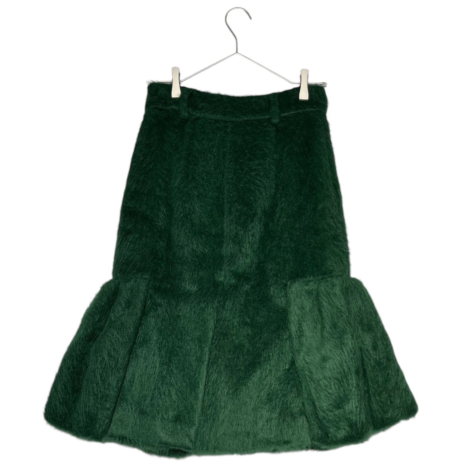 PRADA(プラダ) 17AW Alpaca shaggy mermaid skirt アルパカ シャギー マーメード スカート P190MG 36(S程度) グリーン