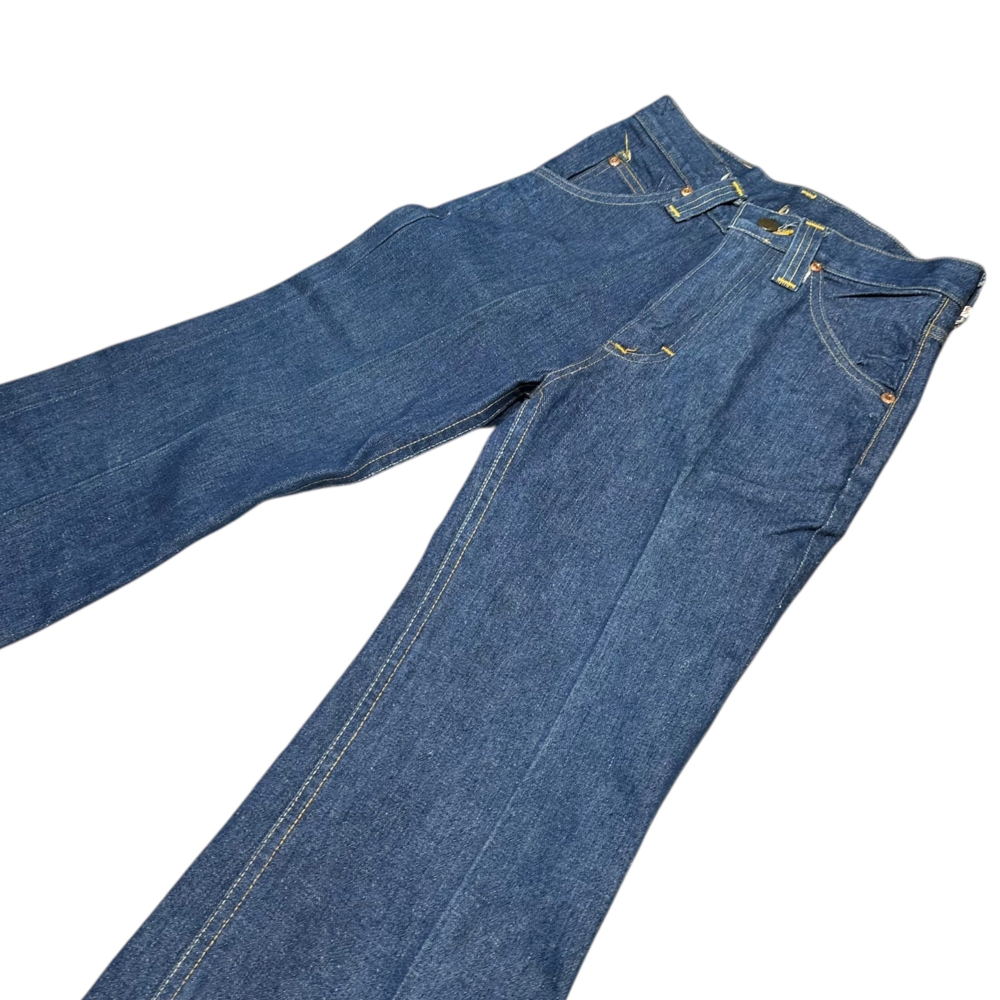 LEE(リー) 70's USA made Vintage Flared Denim Pants 70年代 USA製 ヴィンテージ フレア デニム パンツ 19504-9 インディゴ