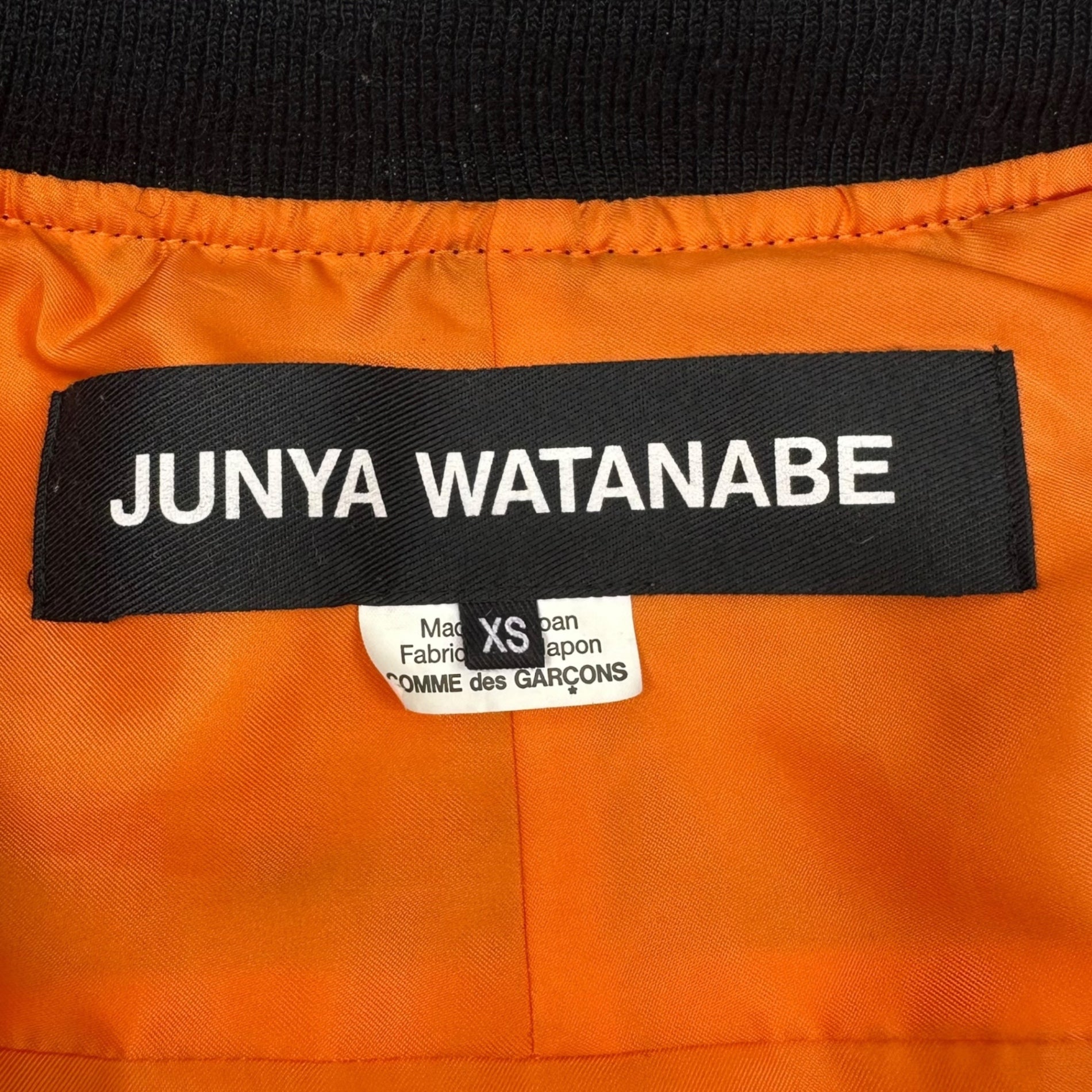 JUNYA WATANABE(ジュンヤワタナベ) 23AW Oversized MA-1 Bomber Blouson オーバーサイズ MA1 ボンバー ブルゾン JL-J037 XS ブラック AD2023