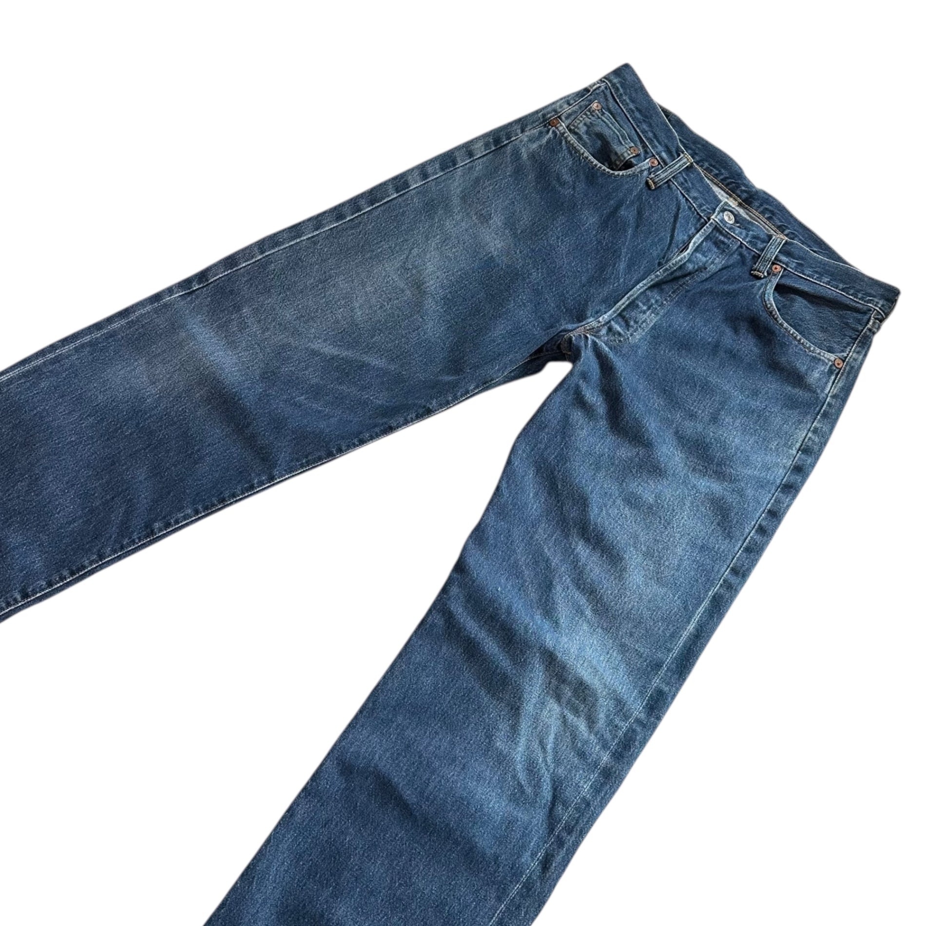 Levi's(リーバイス) 90's 501XX USA made Valencia Factory Straight Denim Pants バレンシア工場 ストレート デニム パンツ 501-0004 W36 L36 インディゴ ヴィンテージ 90年代