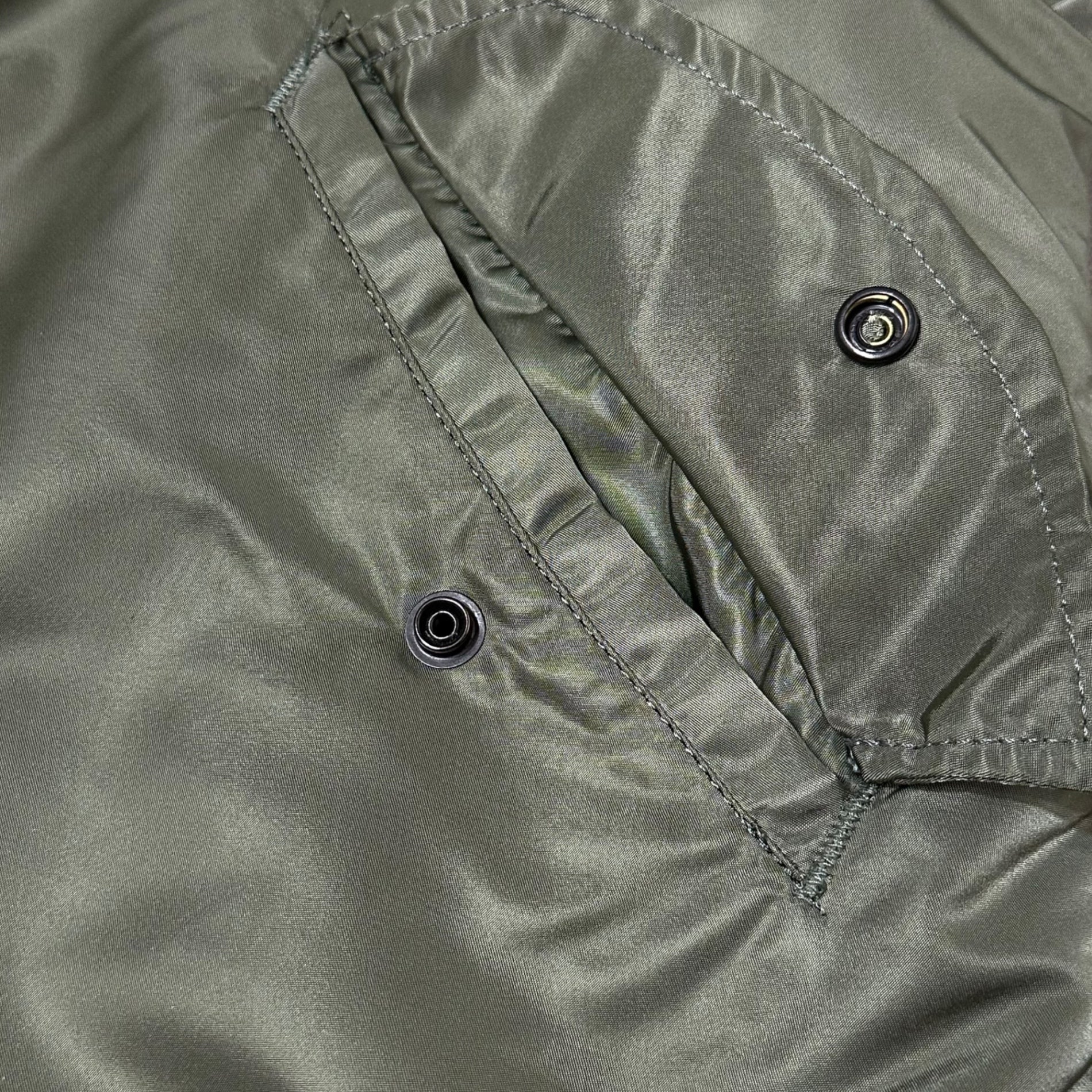 GOODENOUGH × ELECTRIC COTTAGE × TOMO(グッドイナフ × エレクトリックコテージ × トモ) Final sale items at ready made MA-1 TOMO's hand painting レディーメイド 最終販売 エムエーワン TOMO氏 ハンドペイント GMA-1-ECL-0902-MOD M-TALL セージグリーン 少数生産稀少品 2001's