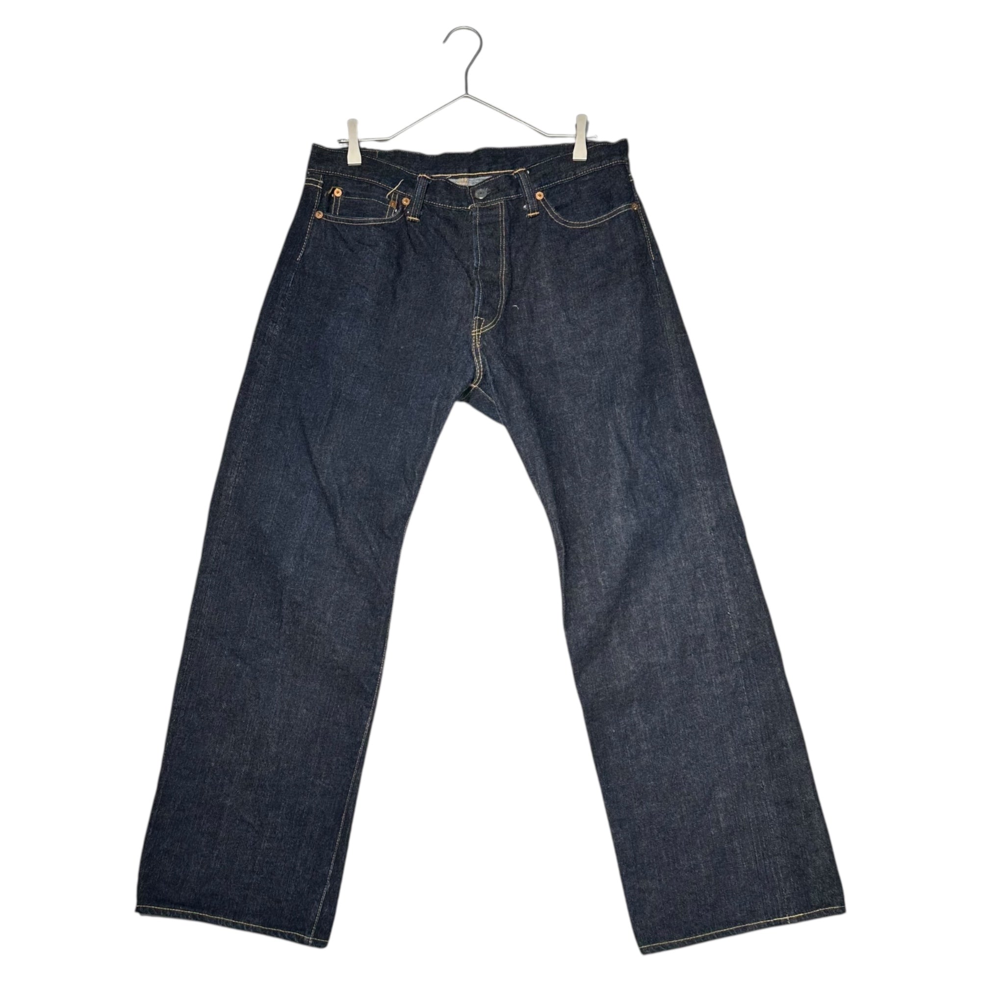 THE FLAT HEAD(ザフラットヘッド) 14.5oz Selvage Straight Denim Pants セルビッチ ストレート デニム パンツ 3006 36 インディゴ