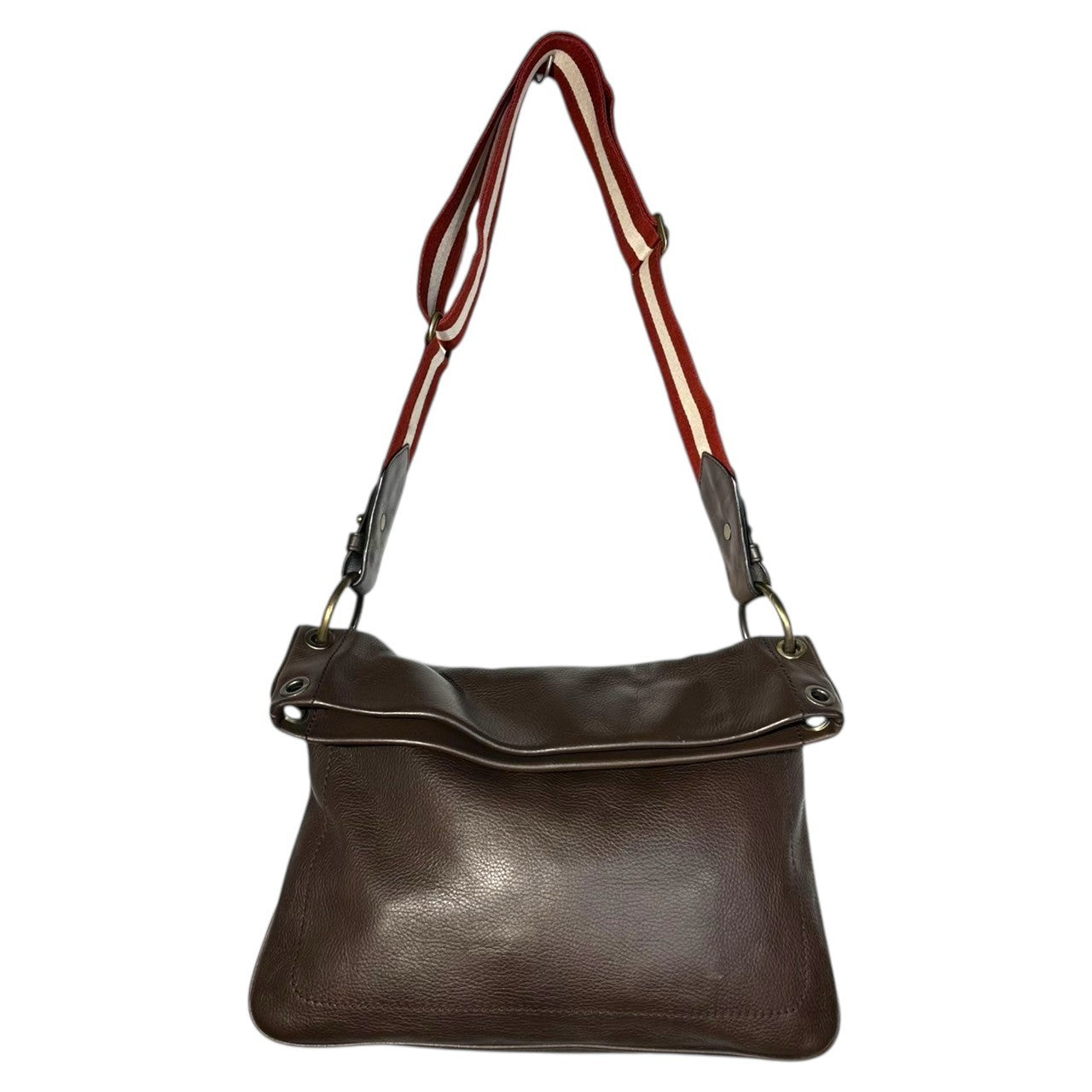 BALLY(バリー) Leather Shoulder bag レザー ショルダー バッグ ブラウン