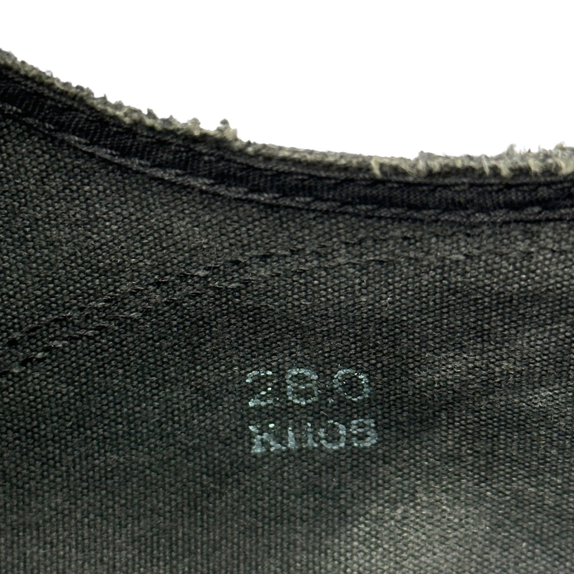 UNDERCOVER(アンダーカバー) 06SS T期 Jack Purcell Type Low-Cut Sneakers ジャックパーセル タイプ ローカットスニーカー 6S900 28.0cm ブラック×ホワイト アーカイブ