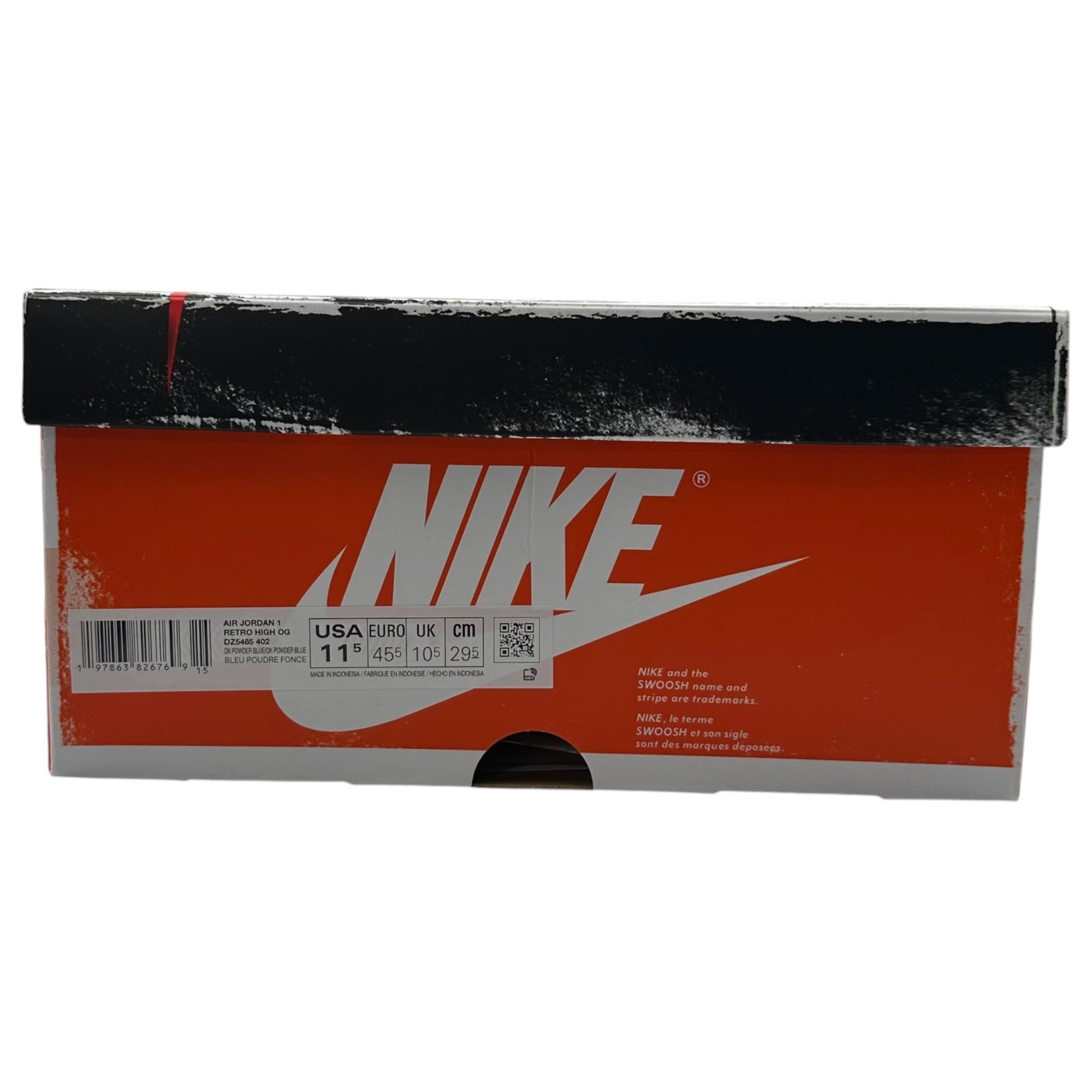 NIKE(ナイキ) Air Jordan 1 Retro High OG "UNC Reimagined" エアジョーダン1 レトロ ハイ リイマジンド DZ5485-402 29.5cm スカイブルー×ホワイト ハイカット スニーカー