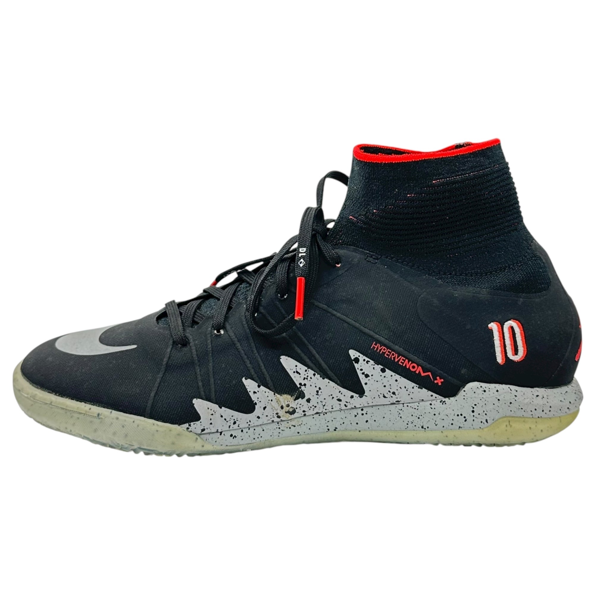 NIKE(ナイキ) HYPERVENOMX PROXIMO NJR IC ハイパーヴェノム プロキシモ ジョーダン ネイマール 820118-006 27.5cm ブラック×グレー スニーカー