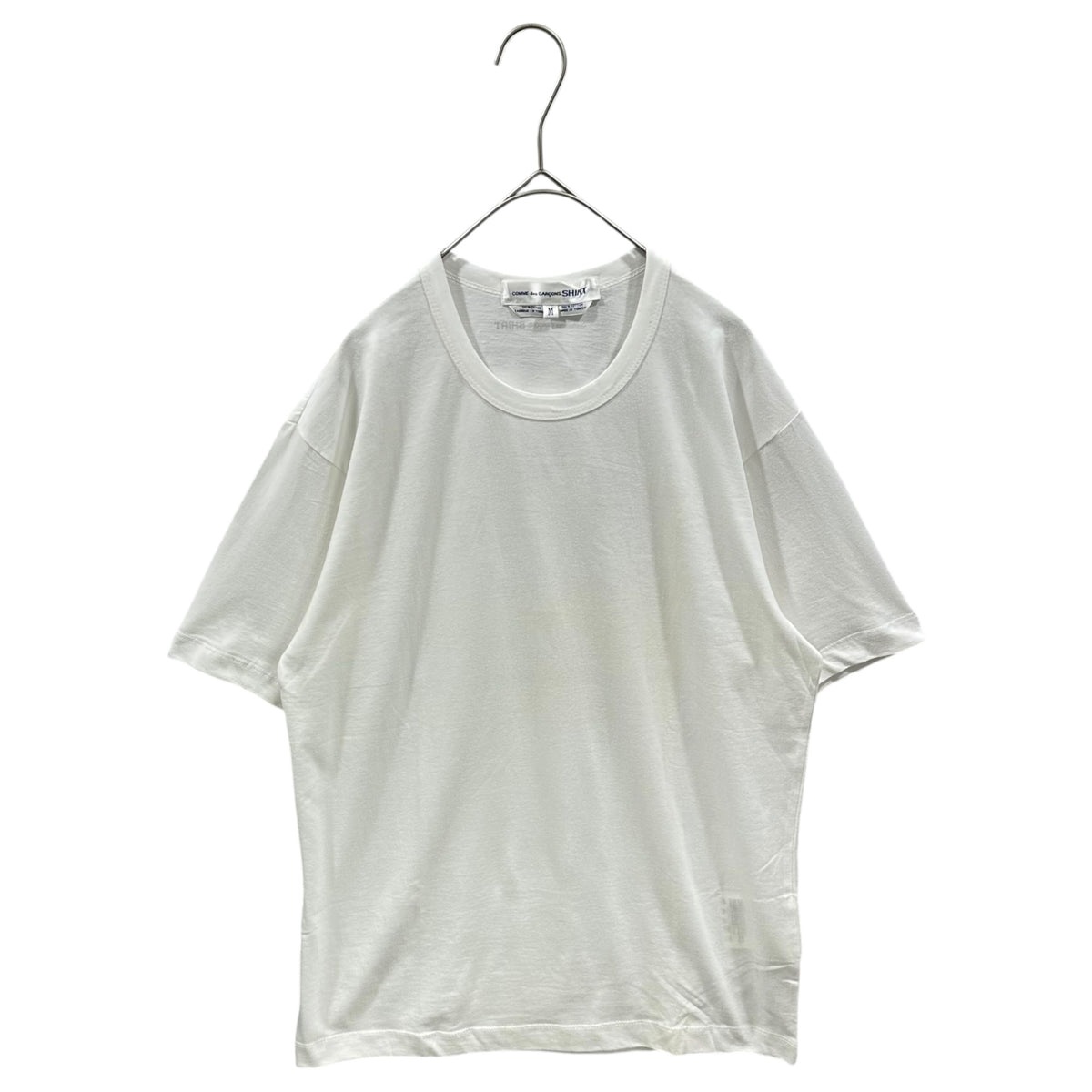 COMME des GARCONS SHIRT(コムデギャルソンシャツ) Logo S/S T-Shirt ロゴ 半袖 Tシャツ FW09198 M ホワイト