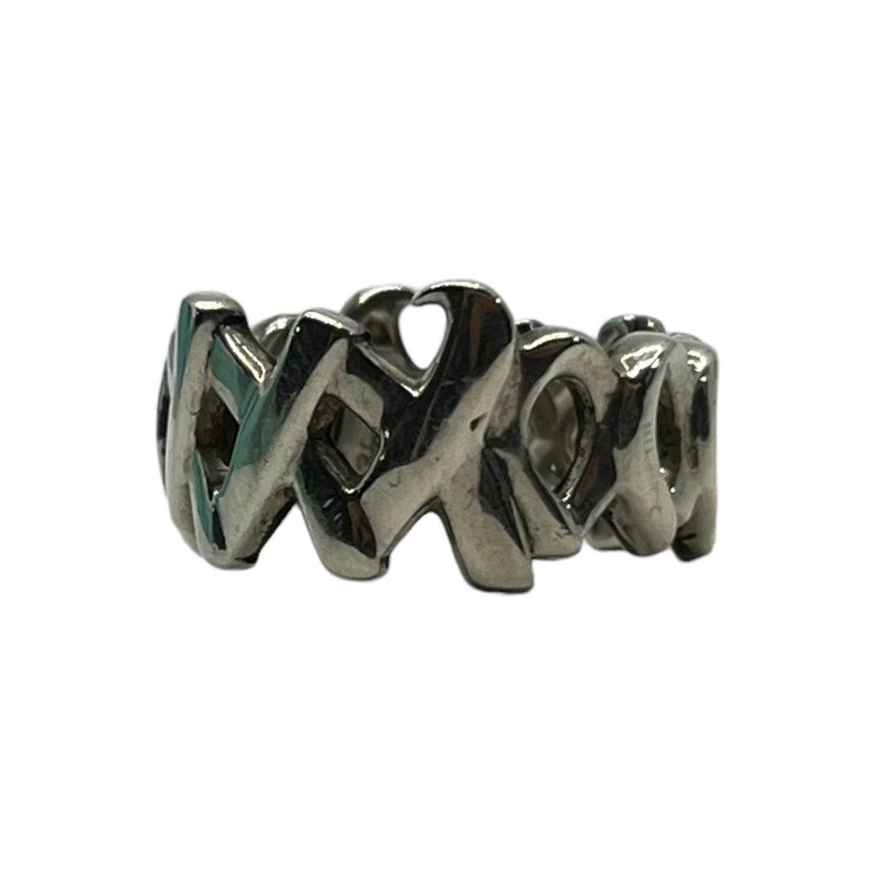 TIFFANY & CO.(ティファニー) Paloma Picasso Love & Kiss Ring パロマ・ピカソ ラブ&キス リング 9号 シルバー silver925