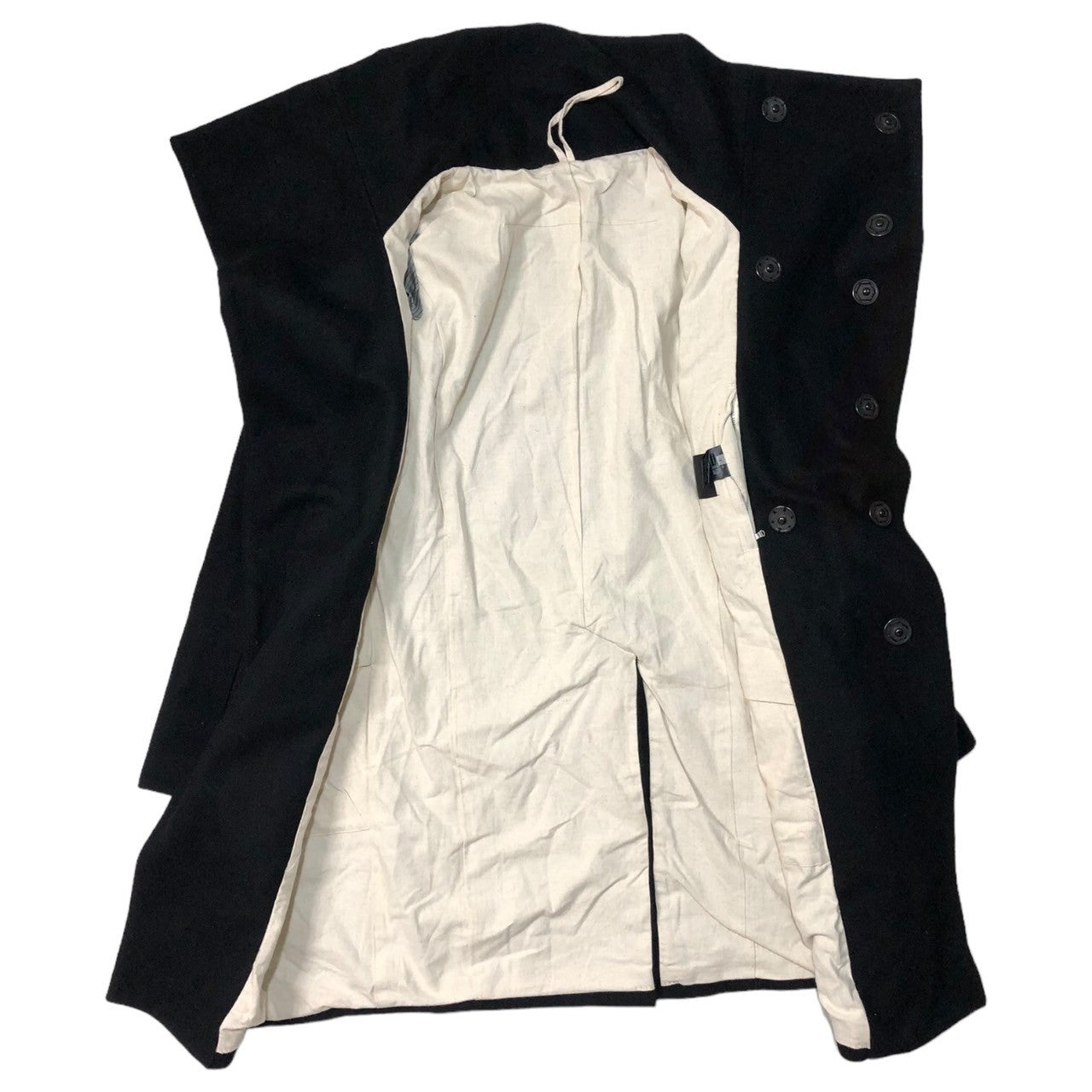 The Viridi-anne(ヴィリジアン) 16AW high neck melton coat ハイネック メルトンコート VI-2400-06 SIZE 3 ブラック