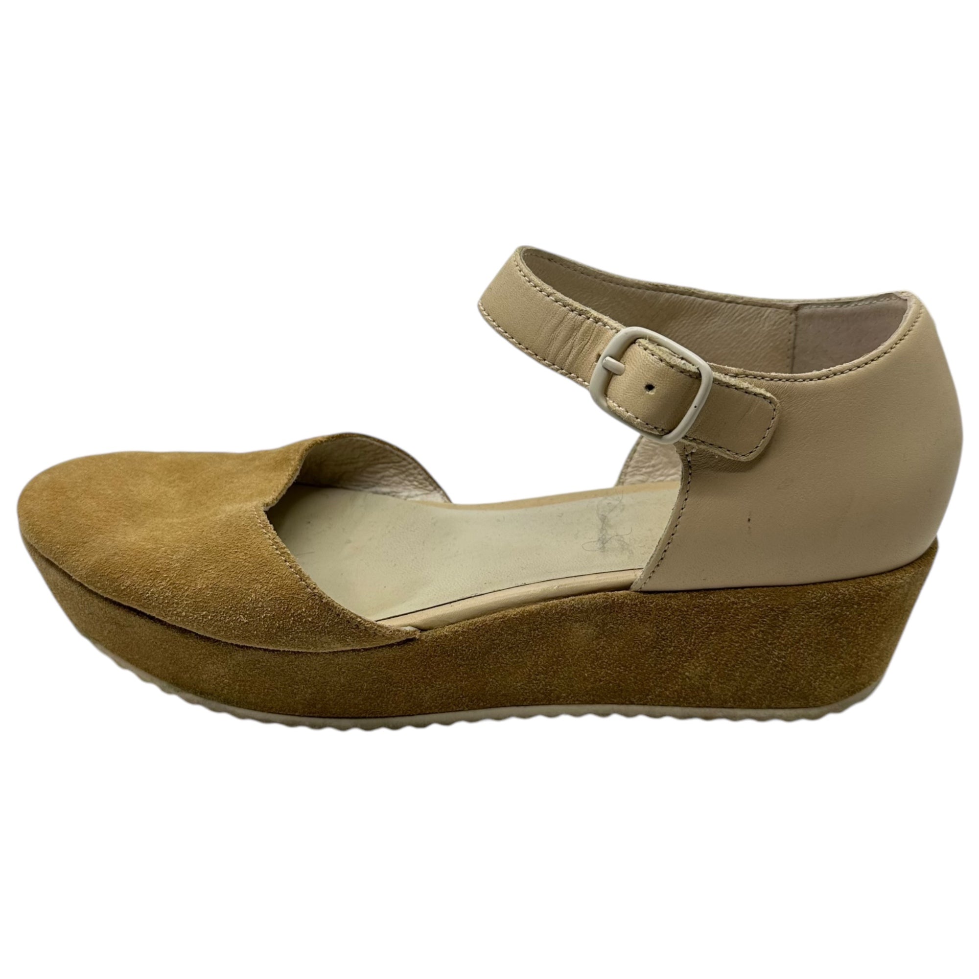 CAMPER(カンペール) Laika ウェッジソール サンダル 厚底 39(24.5cm) ベージュ