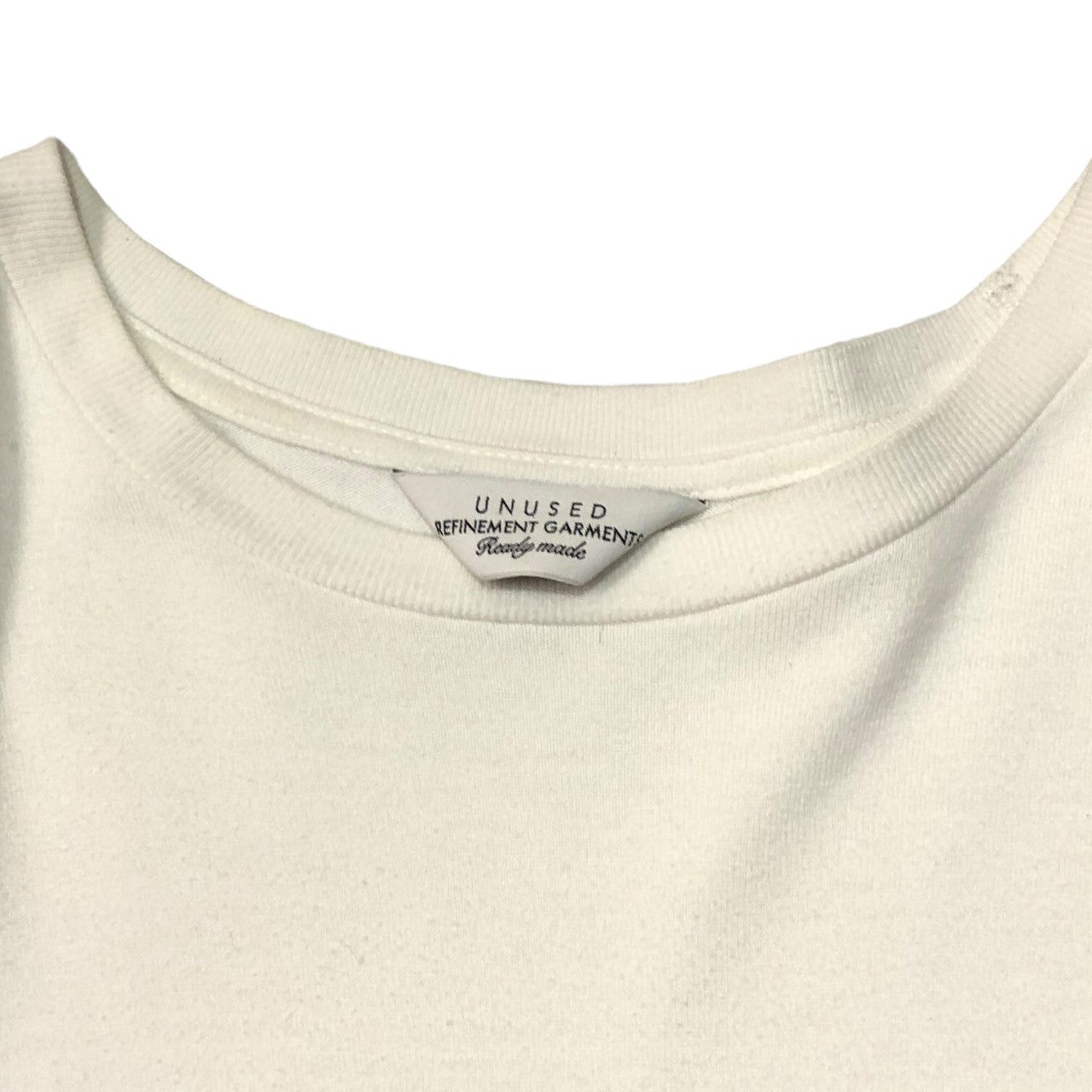 UNUSED(アンユーズド) border cut and sew/ボーダーカットソー US1904 SIZE 1(S) ホワイト×ブルー