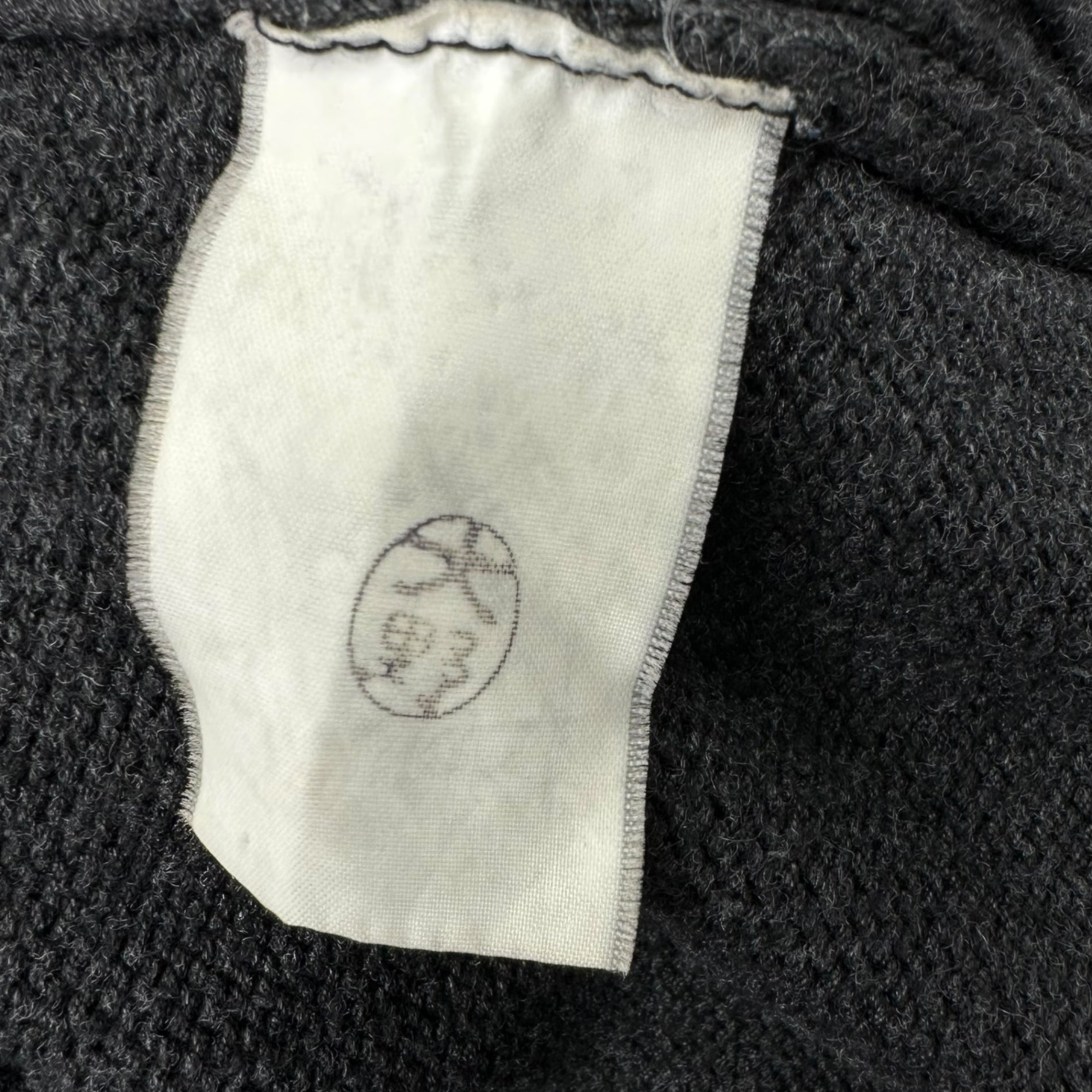 Y's for men(ワイズフォーメン) 90's Vintage V-Neck Long Sleeve Cotton Knit 90年代 ヴィンテージ Vネック 長袖 コットン ニット FREE ブラック