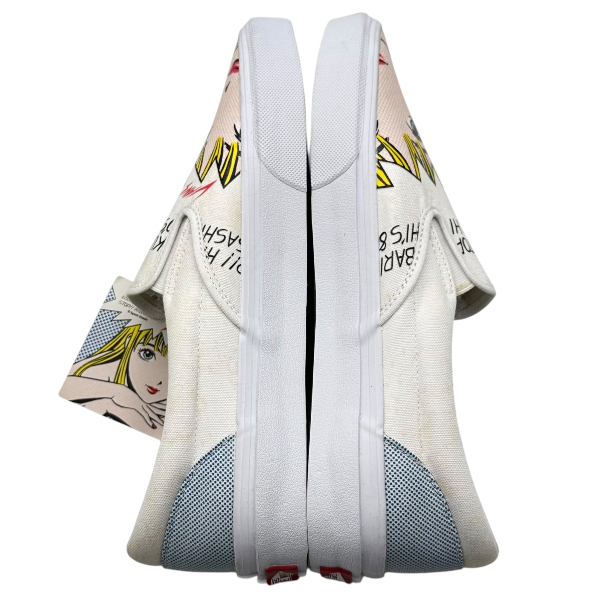 VANS(バンズ) V98R HIBARIKUN SLIP ON ストップひばり君 スリッポン スニーカー 616144-0001 29cm ホワイト 箱付