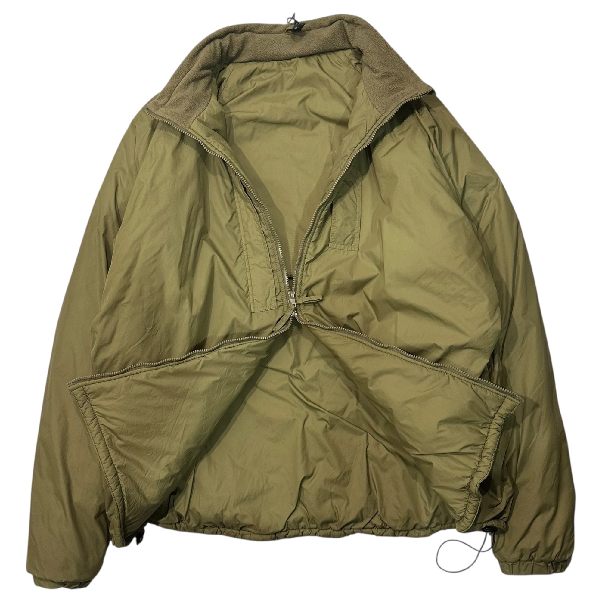 BRITISH MILITARY(イギリス軍) Old BRITISH ARMY PCS THERMAL JACKET イギリス軍 PCS サーマルジャケット 201801 S25 XXL カーキ