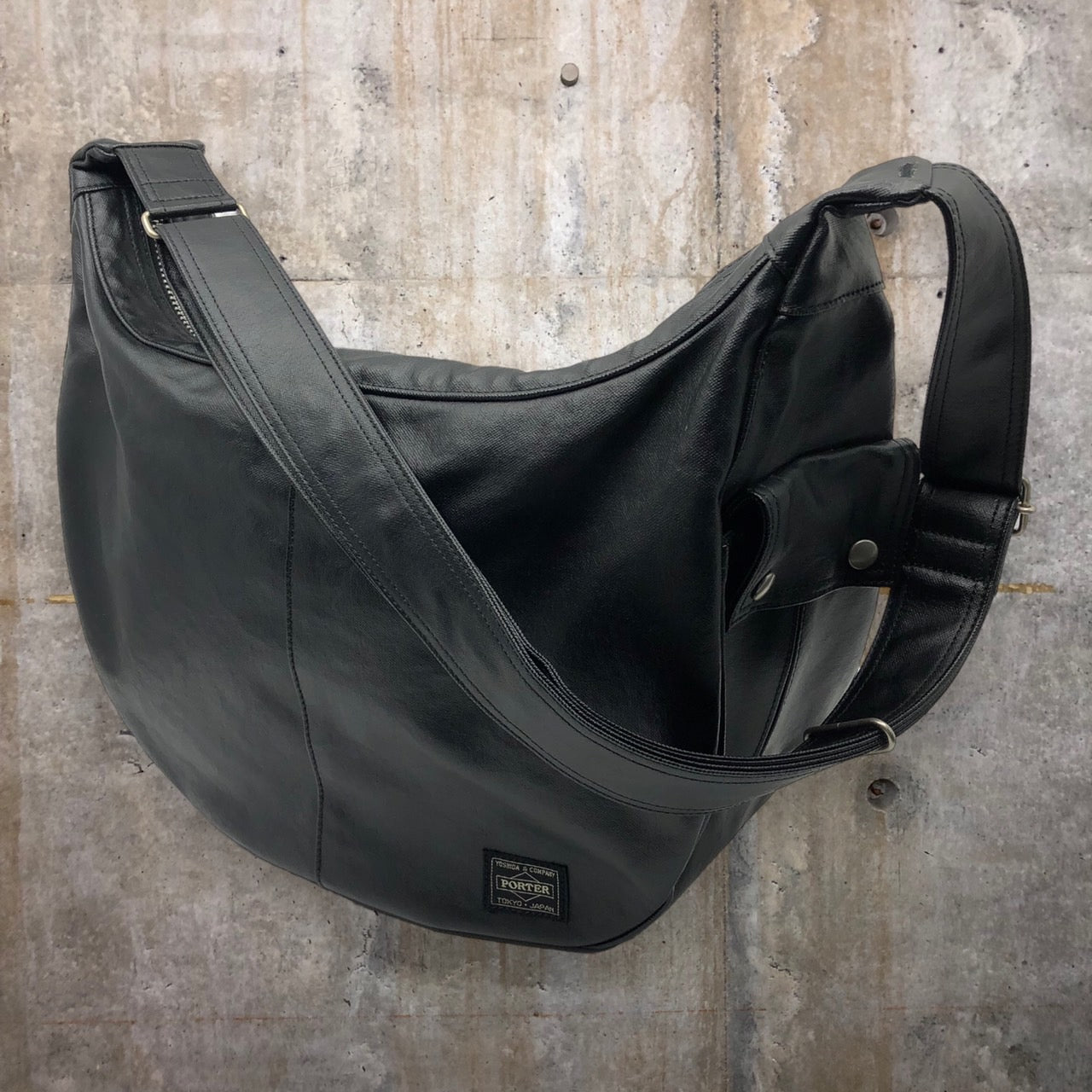 PORTER(ポーター) FREE STYLE/フリースタイル /SHOULDER BAG/ショルダーバッグ/斜め掛け 707-07173 ブラック