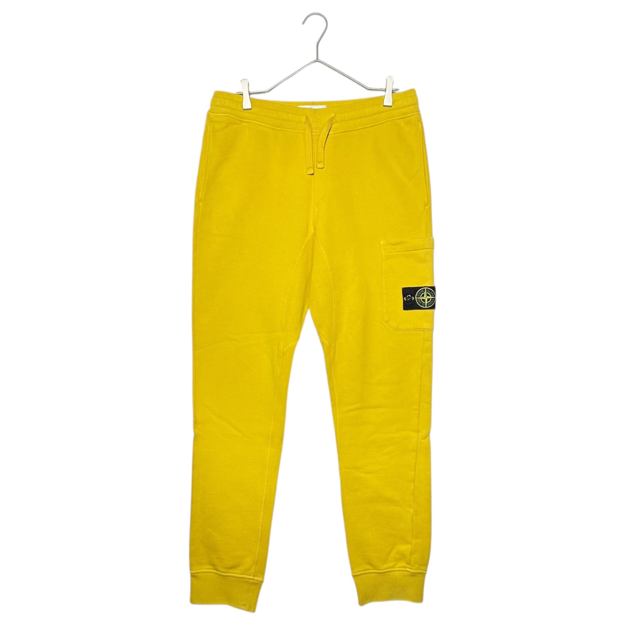 STONE ISLAND(ストーンアイランド) 18AW Jogger Cargo Sweatpants ジョガー カーゴ スウェット パンツ 691560320 M イエロー