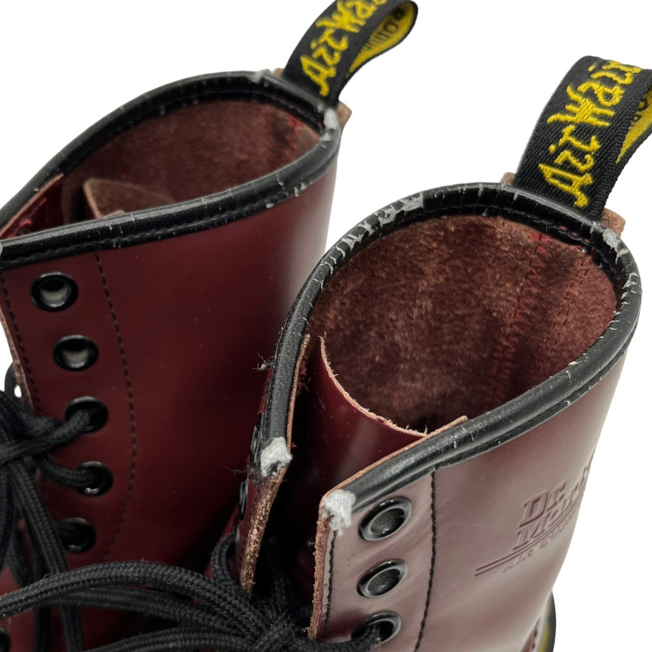 DR.MARTENS(ドクターマーチン) 8 hole boots エイトホール ブーツ 定番品 11821 SIZE UK5(24.0cm程度) ボルドー