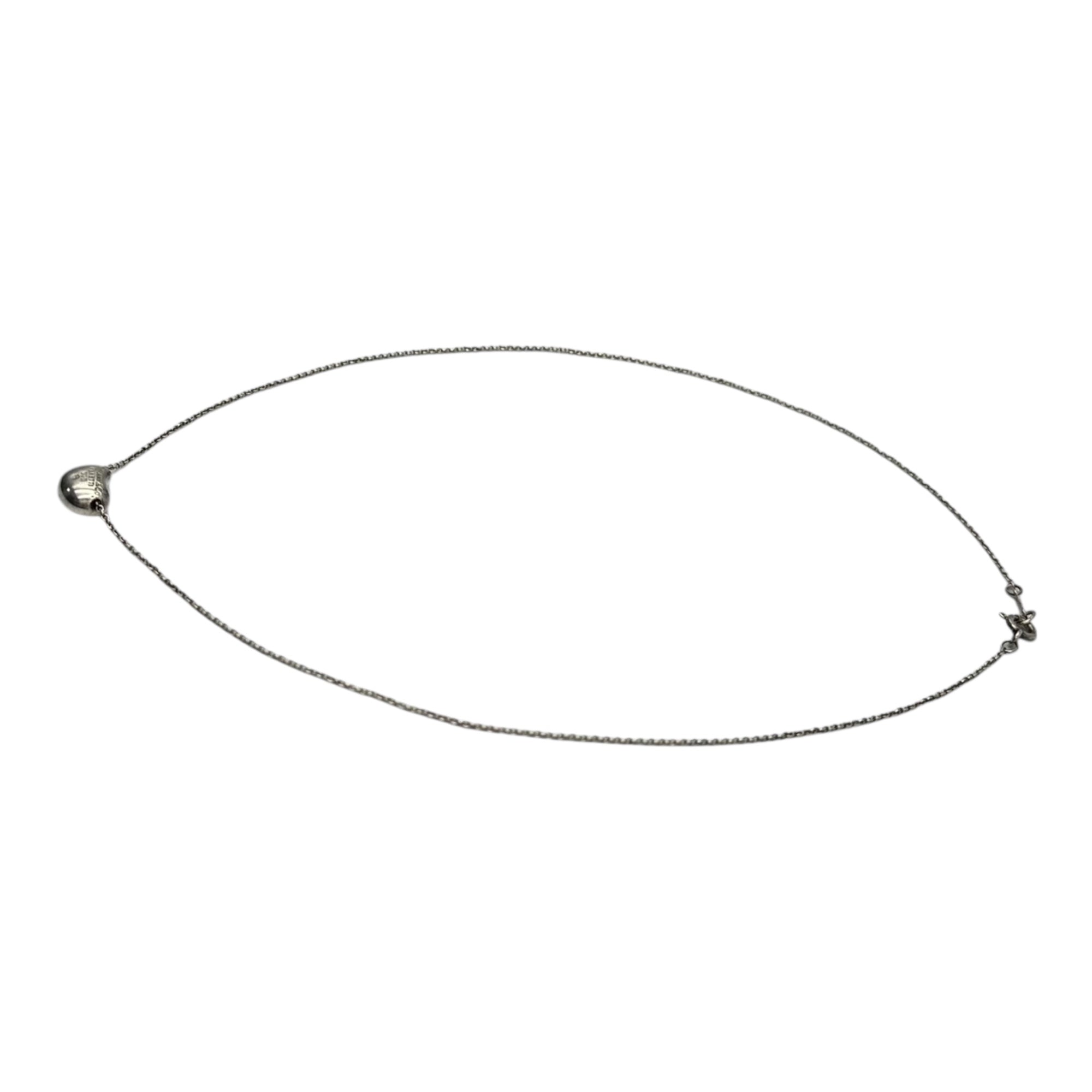 TIFFANY & CO.(ティファニー) Elsa Peretti Beans Top Necklace エルサ ペレッティ ビーンズ トップ ネックレス シルバー