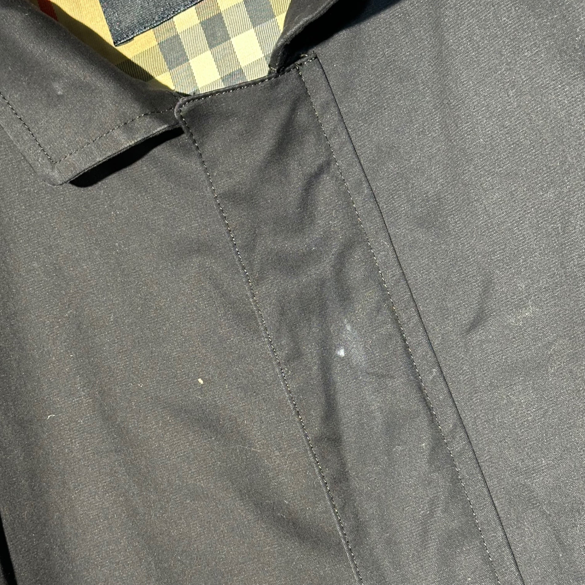 BURBERRY LONDON(バーバリーロンドン) Cotton Swing Top Jacket コットン スイングトップ ジャケット BBP12-210-29 LL ブラック