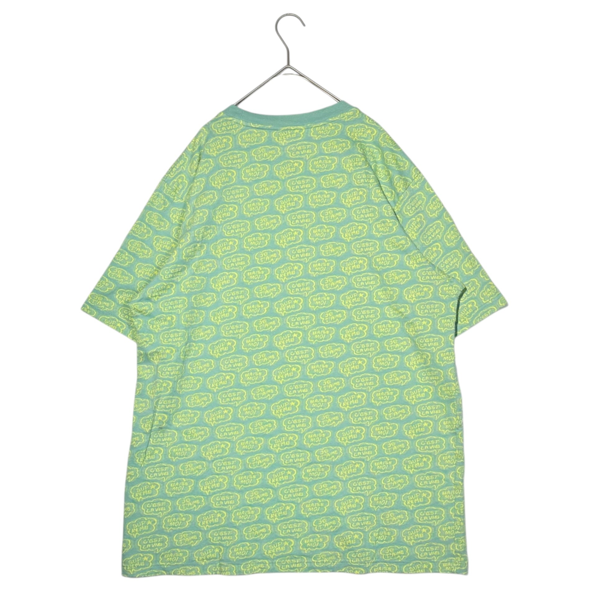 SUPREME(シュプリーム) 22SS Word Bubble Jacquard S/S Top ジャガード Tシャツ L ライトブルー