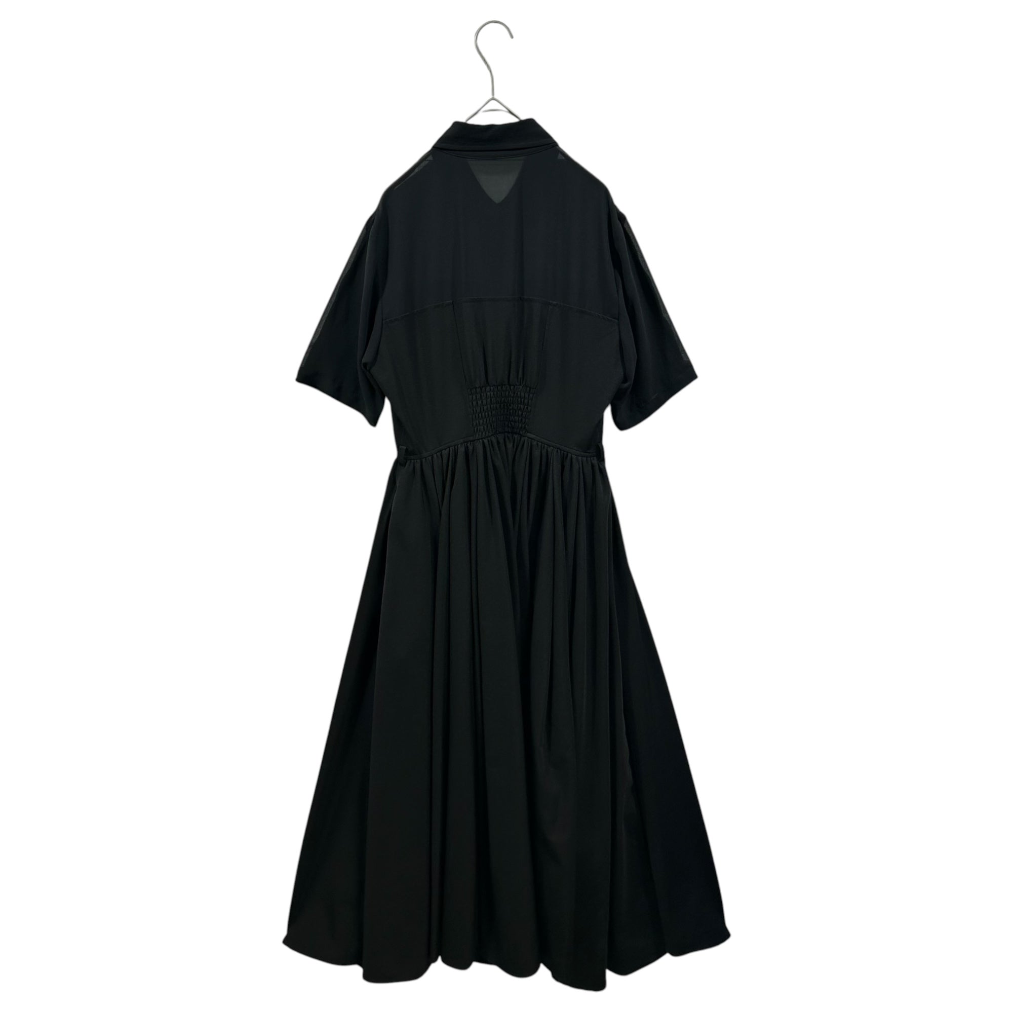 AMERI(アメリ) 2021SS CORSET DOCKING DRESS コルセットドッキングドレス ワンピース 01110541040 S ブラック