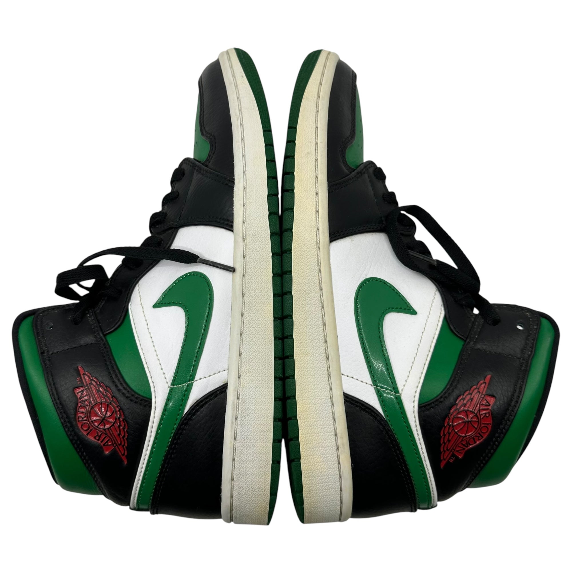 NIKE(ナイキ) AIR JORDAN 1 MID "PINE GREEN" エアジョーダン 1 ミッド 554724-067 27cm グリーン×ブラック ハイカット スニーカー