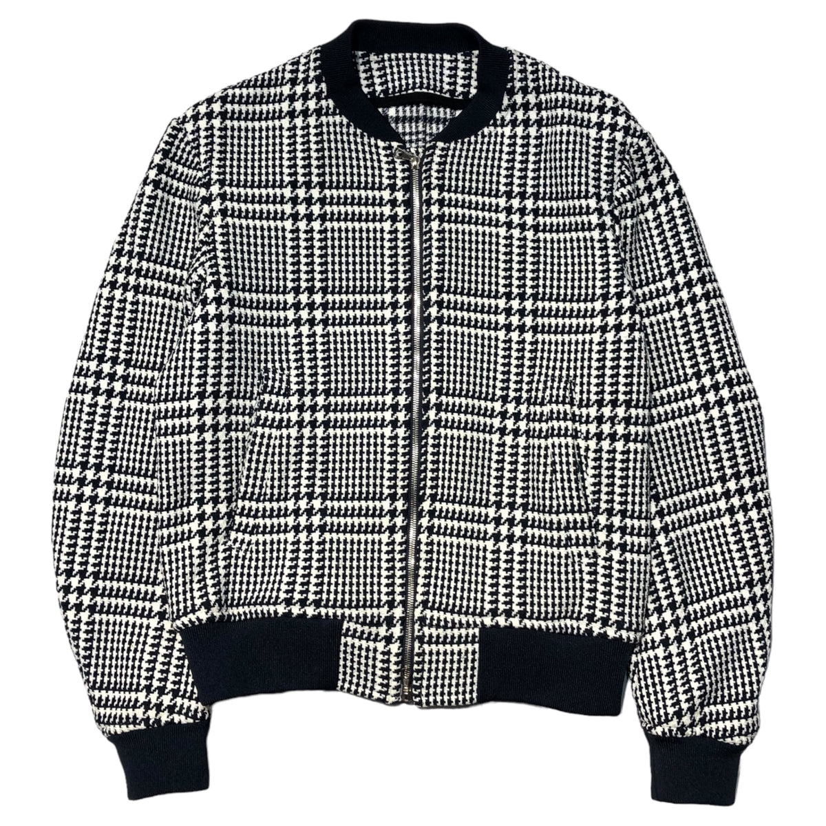 TOMORROWLAND(トゥモローランド) Houndstooth bomber jacket 千鳥柄 