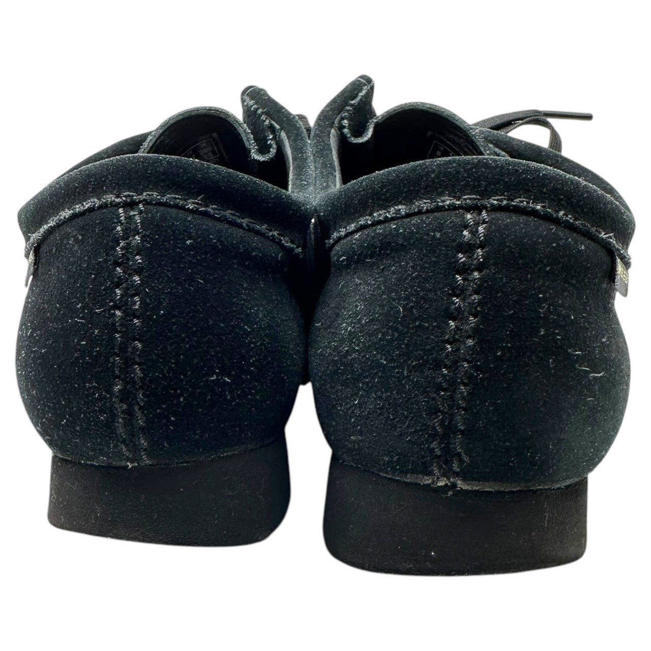 clarks(クラークス) Wallabee GTX ワラビー GORE-TEX 26149449 26.5cm ブラック GORE-TEX モカシン スウェード レザー シューズ 箱付