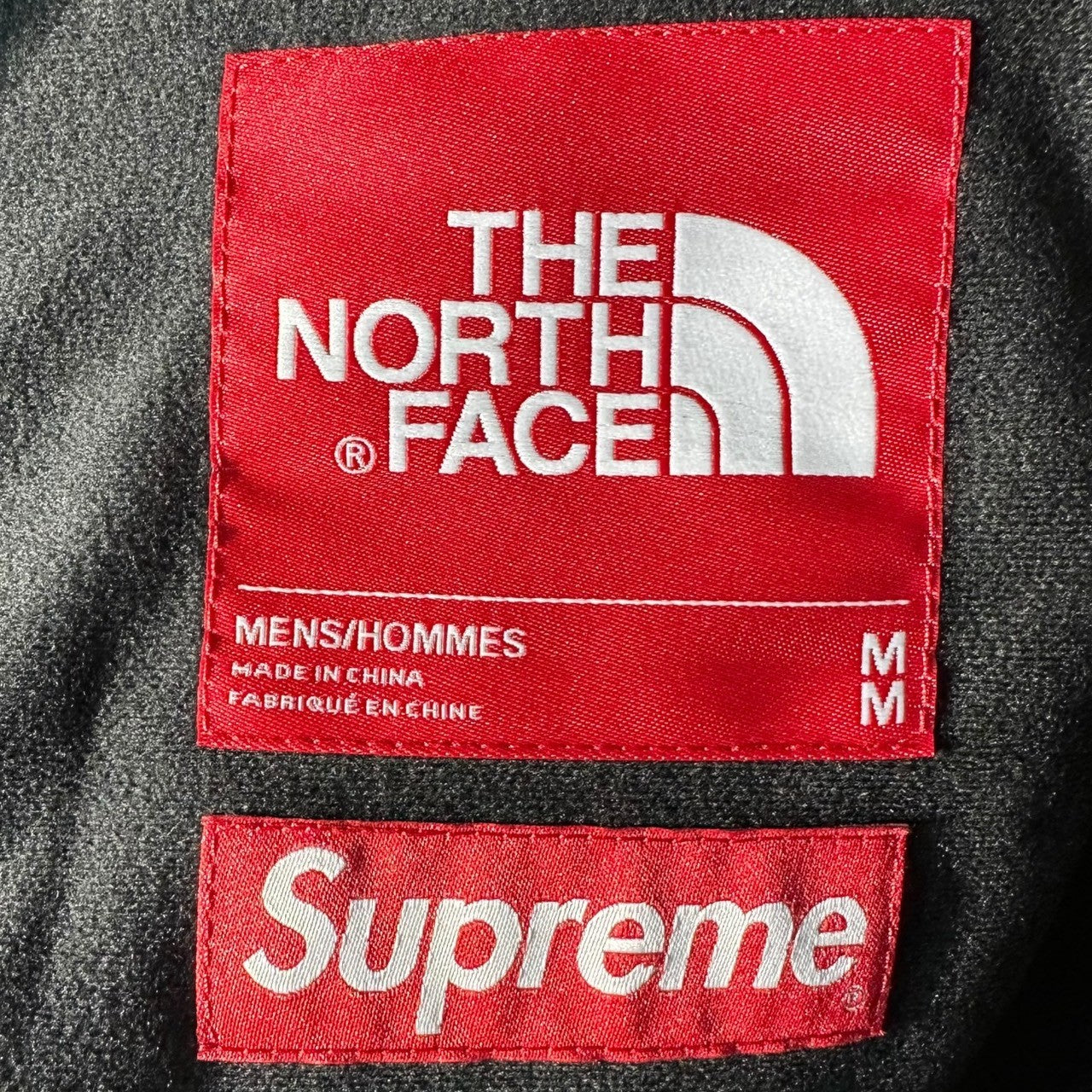 SUPREME(シュプリーム) 21AW×THE NORTH FACE Bleached Denim Print Mountain Jacket ノースフェイス ブリーチデニム マウンテンジャケット パーカー ベージュ NP52100I M ベージュ×ブラック