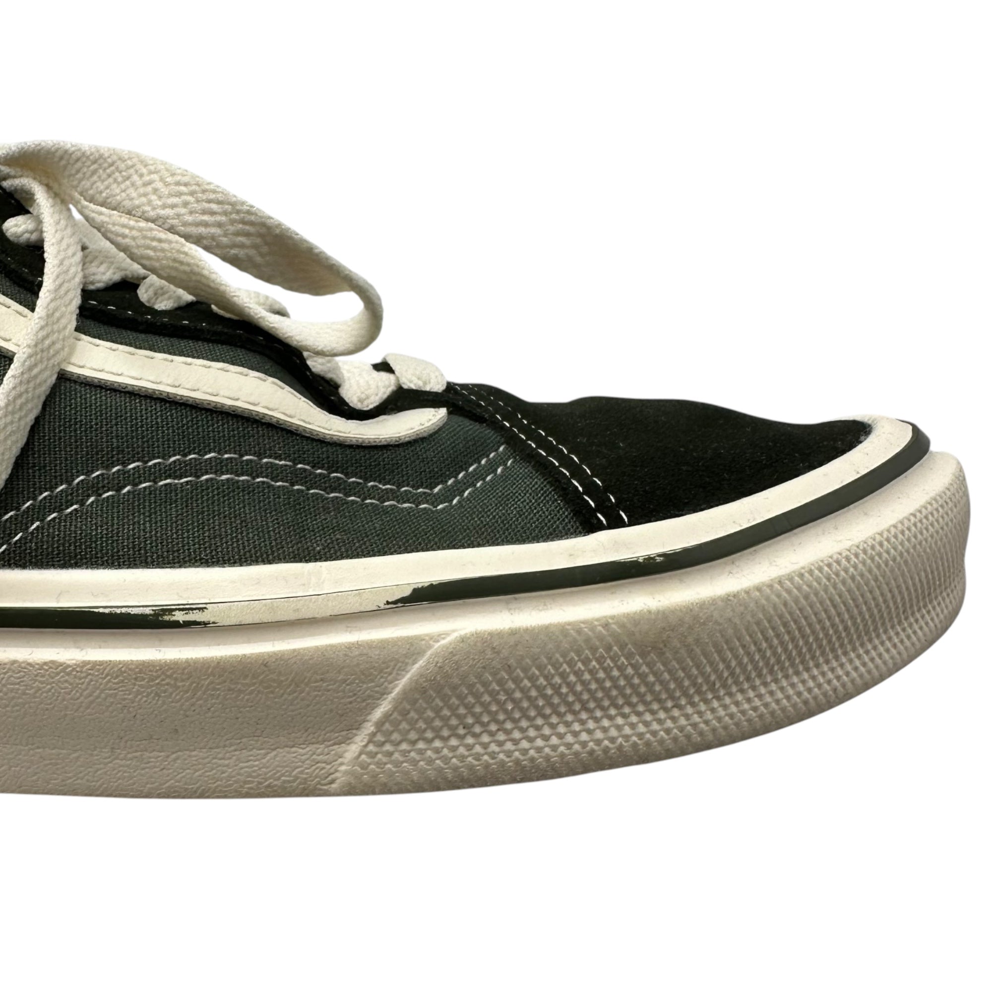 VANS(バンズ) Old School Light オールド スクール ライト ローカット スニーカー V36 LITE 27cm グリーン×ブラック×ホワイト