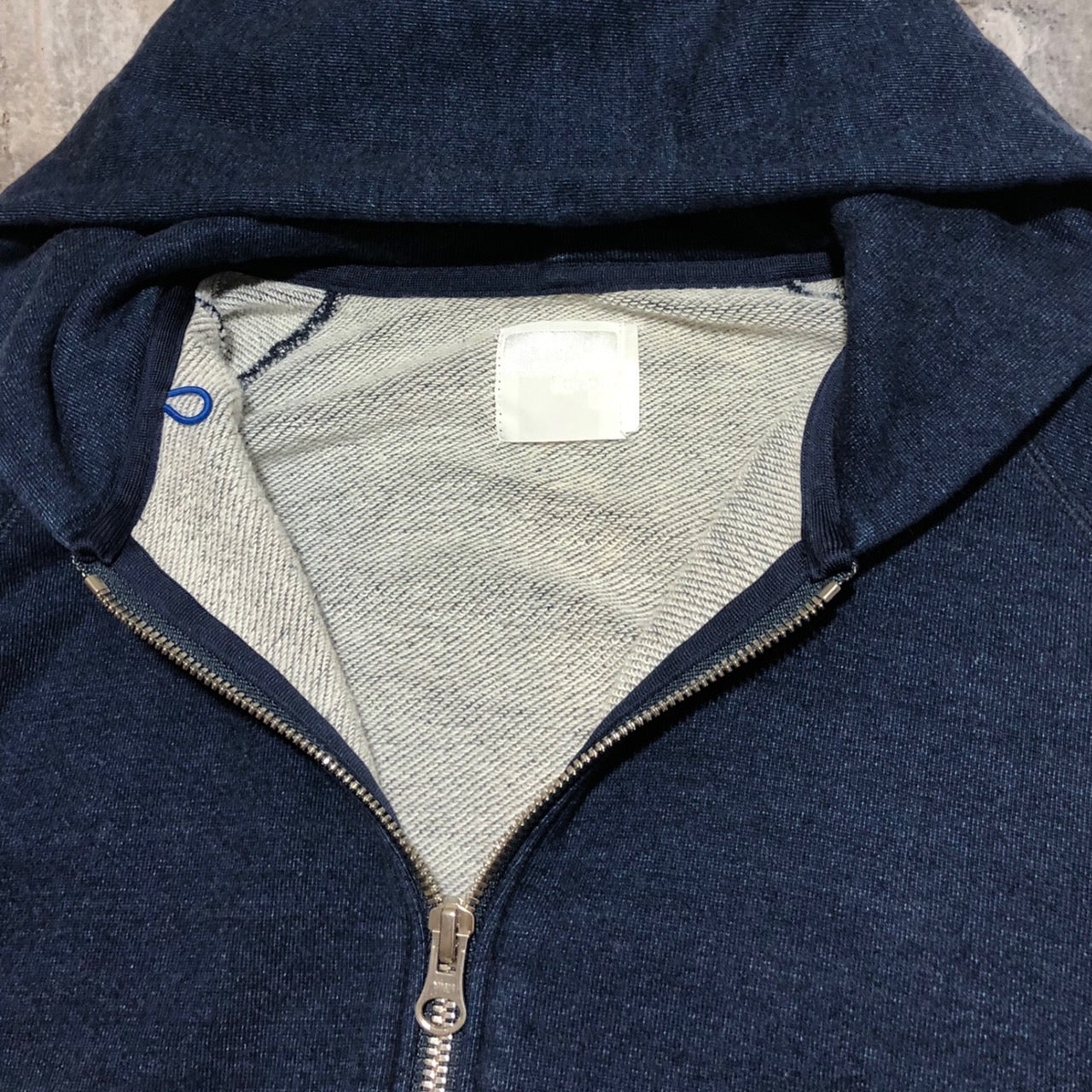 levi's fenom(リーバイスフェノム) "fragment"バックロゴジップパーカー FMTL08-108 M インディゴ フラグメント 藤原ヒロシ