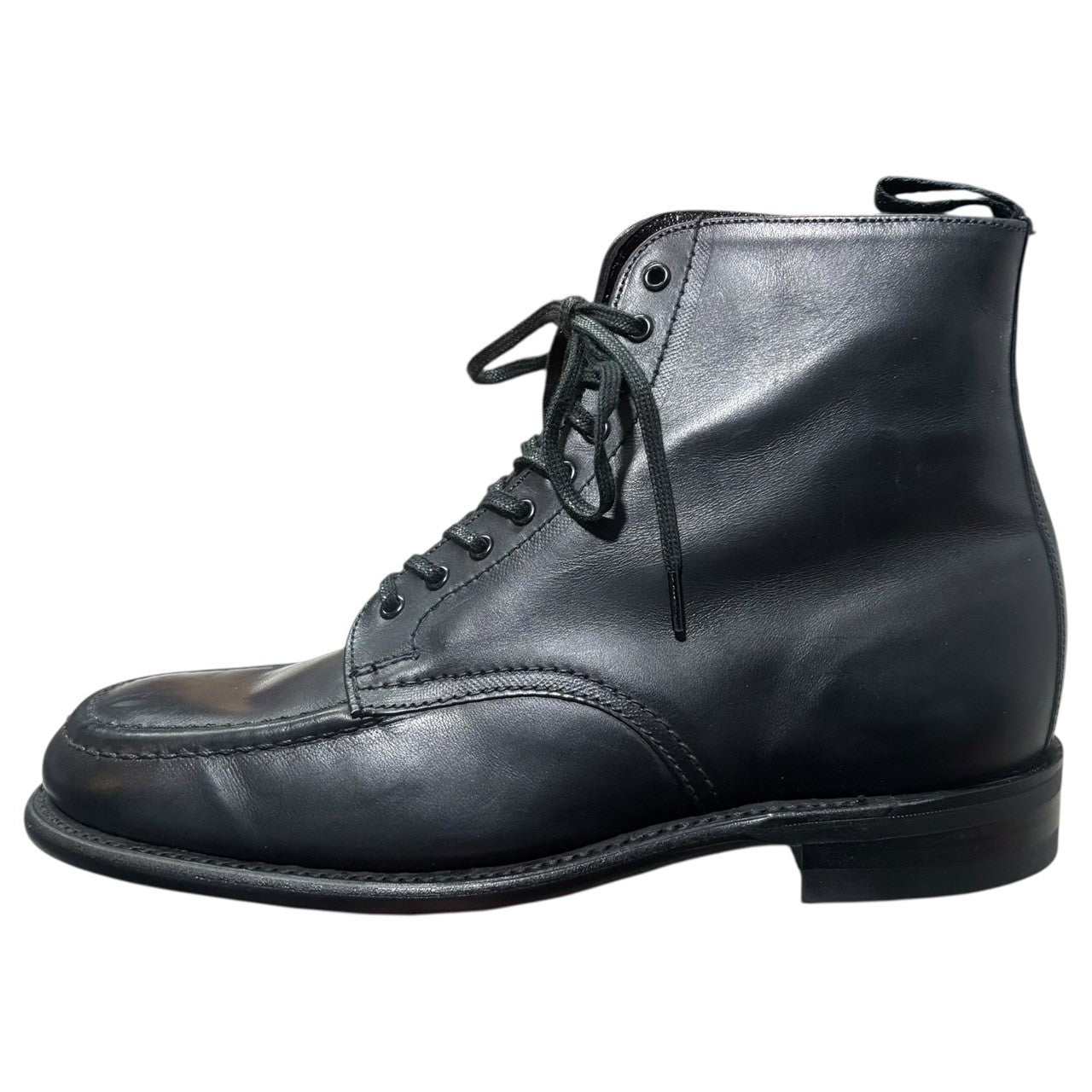SANDERS(サンダース) B.G.S APRON DERBY BOOT エプロン ダービー ブーツ 2756BH/B 6 1/2(25.5 - 26.0cm) ブラック Uチップ レースアップ
