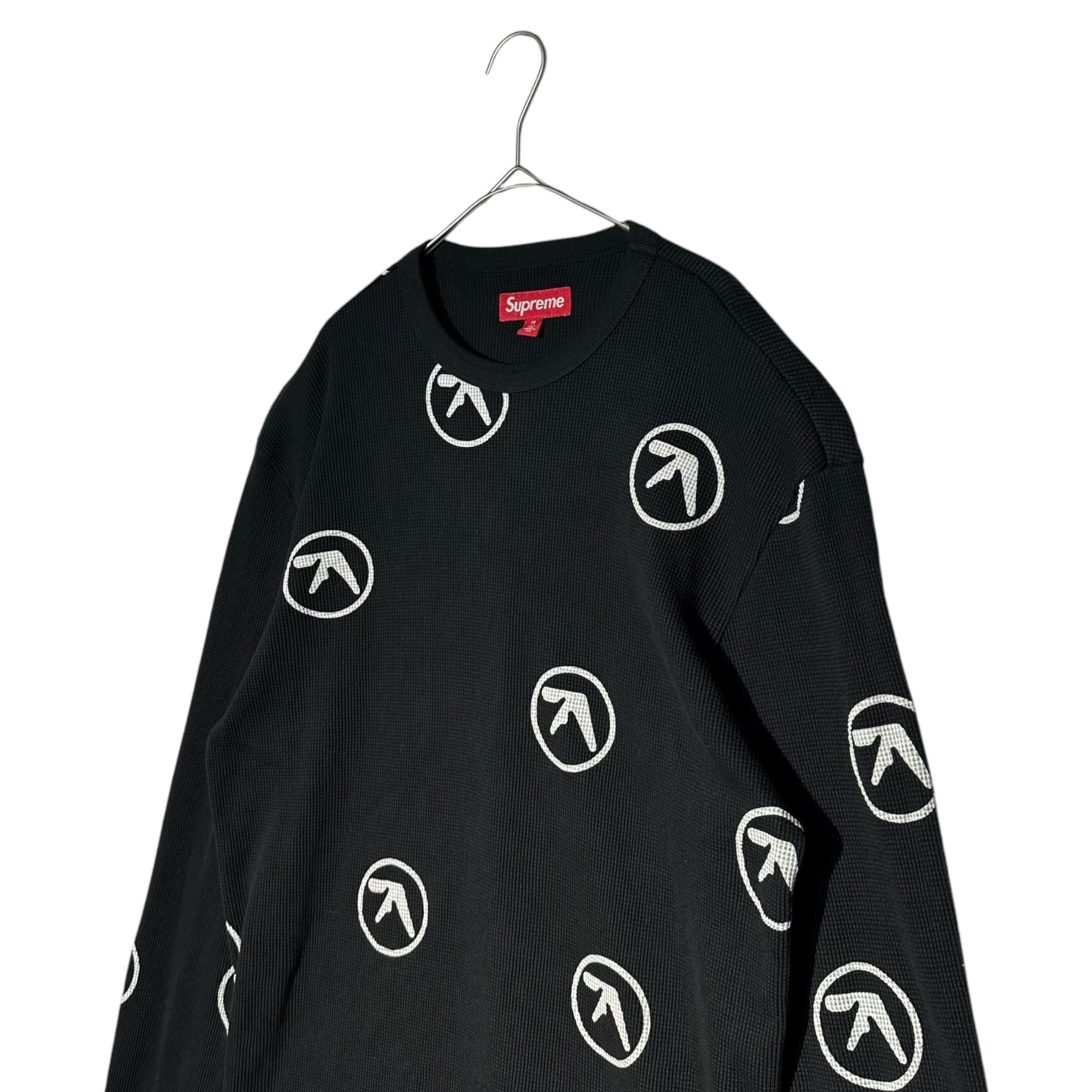 SUPREME(シュプリーム) 25SS Aphex Twin Thermal エイフェックスツイン サーマル 長袖 カットソー M ブラック