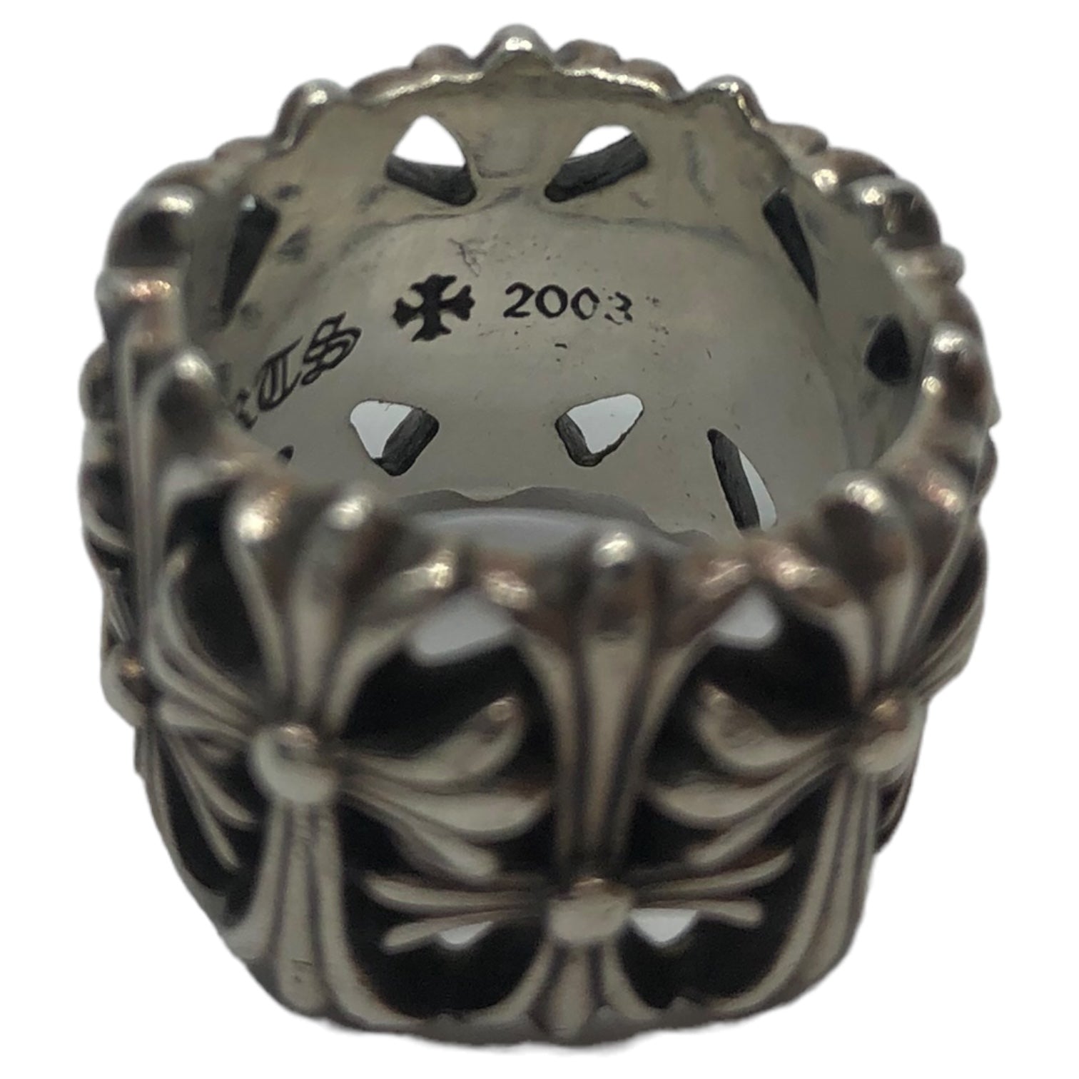 CHROME HEARTS(クロムハーツ) CEMETERY RING セメタリー リング 14号 重さ:17.4g シルバー インボイス付