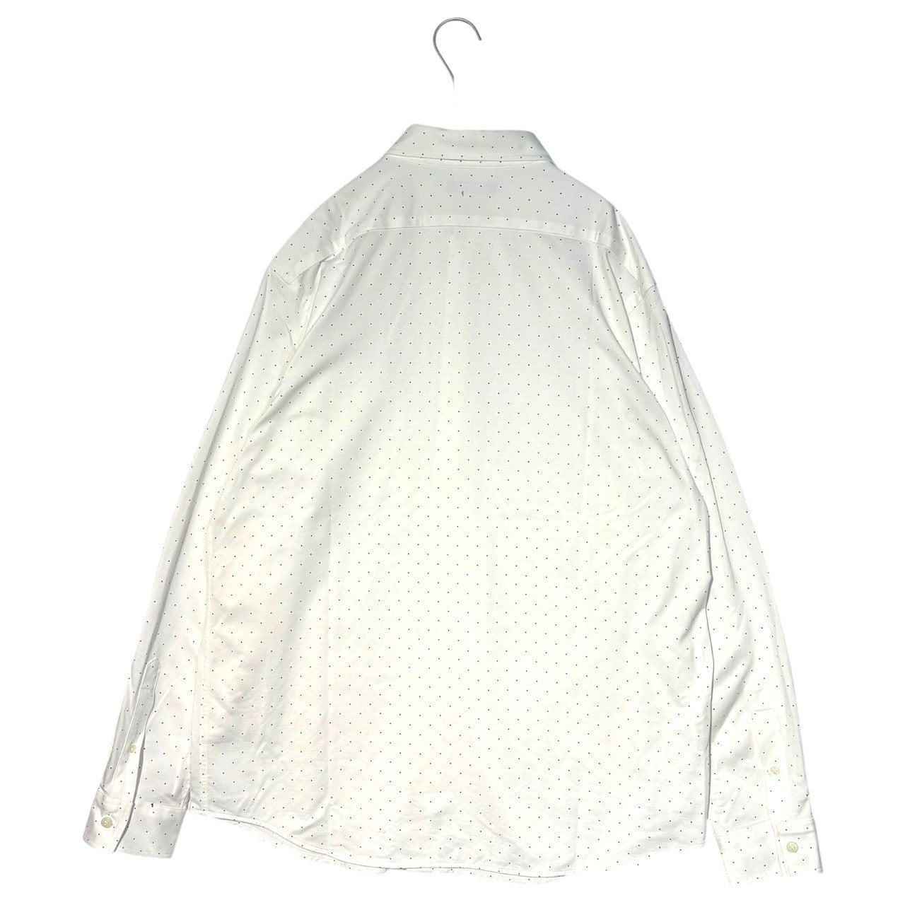 MACKINTOSH(マッキントッシュ) Dot Regular Collar L/S Shirt ドット レギュラーカラー 長袖 シャツ G1M21-813-01 LL ホワイト×ブラック