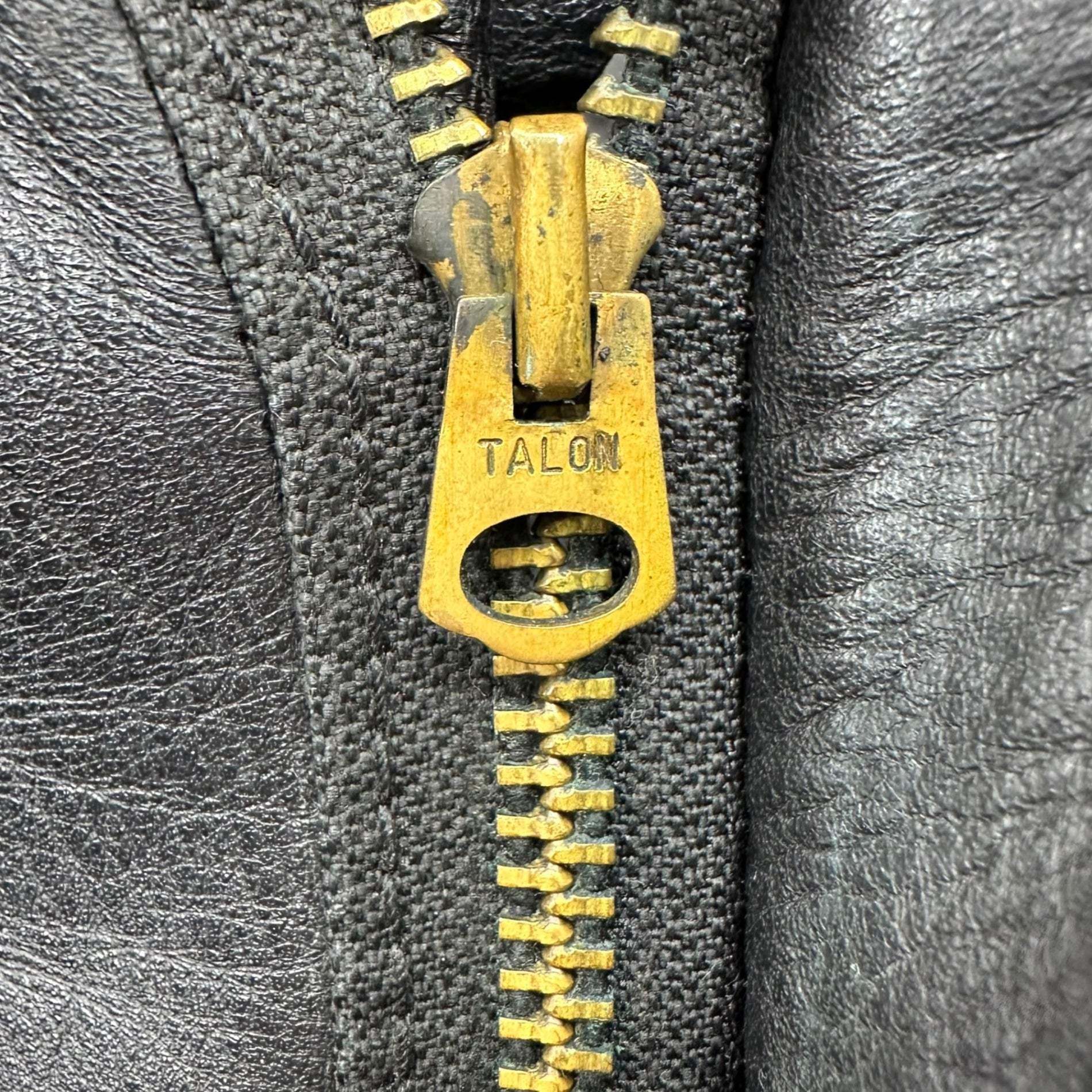 VANSON(バンソン) 80's ~ 90's USA made Leather Pants USA製 レザー パンツ W31 ブラック 80年代~90年代 TALONジップ ヴィンテージ