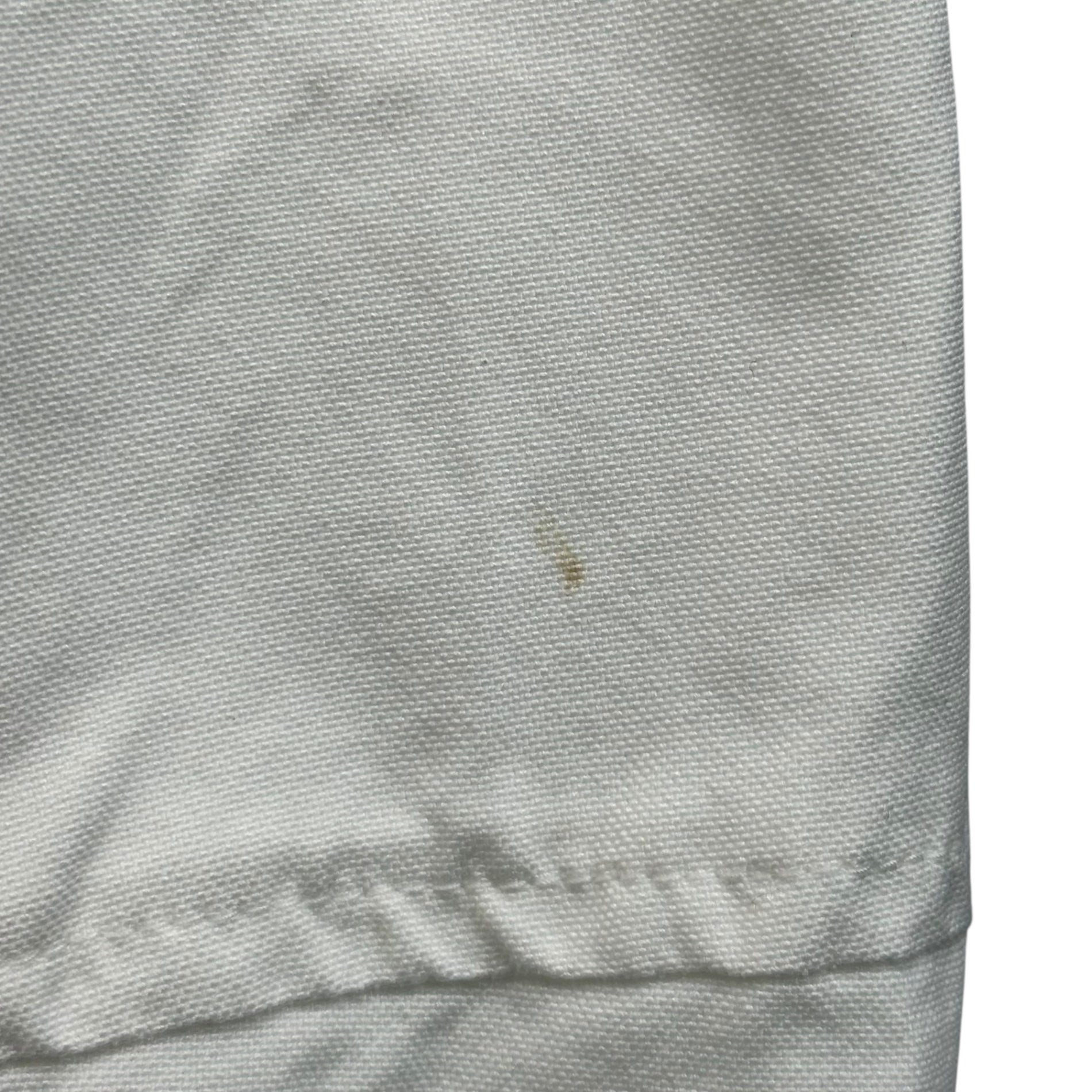 BLACK COMME des GARCONS(ブラックコムデギャルソン) 17SS Polyester Panel Sarouel Balloon Pants ポリエステル パネル サルエル バルーン パンツ 1S-P037 M ホワイト AD2016 男女着用可能