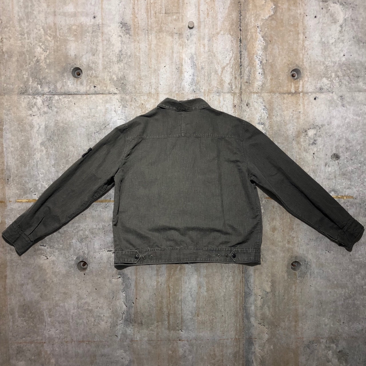 STONE ISLAND(ストーンアイランド) 90'sワッペンコットンジャケット L ブラック