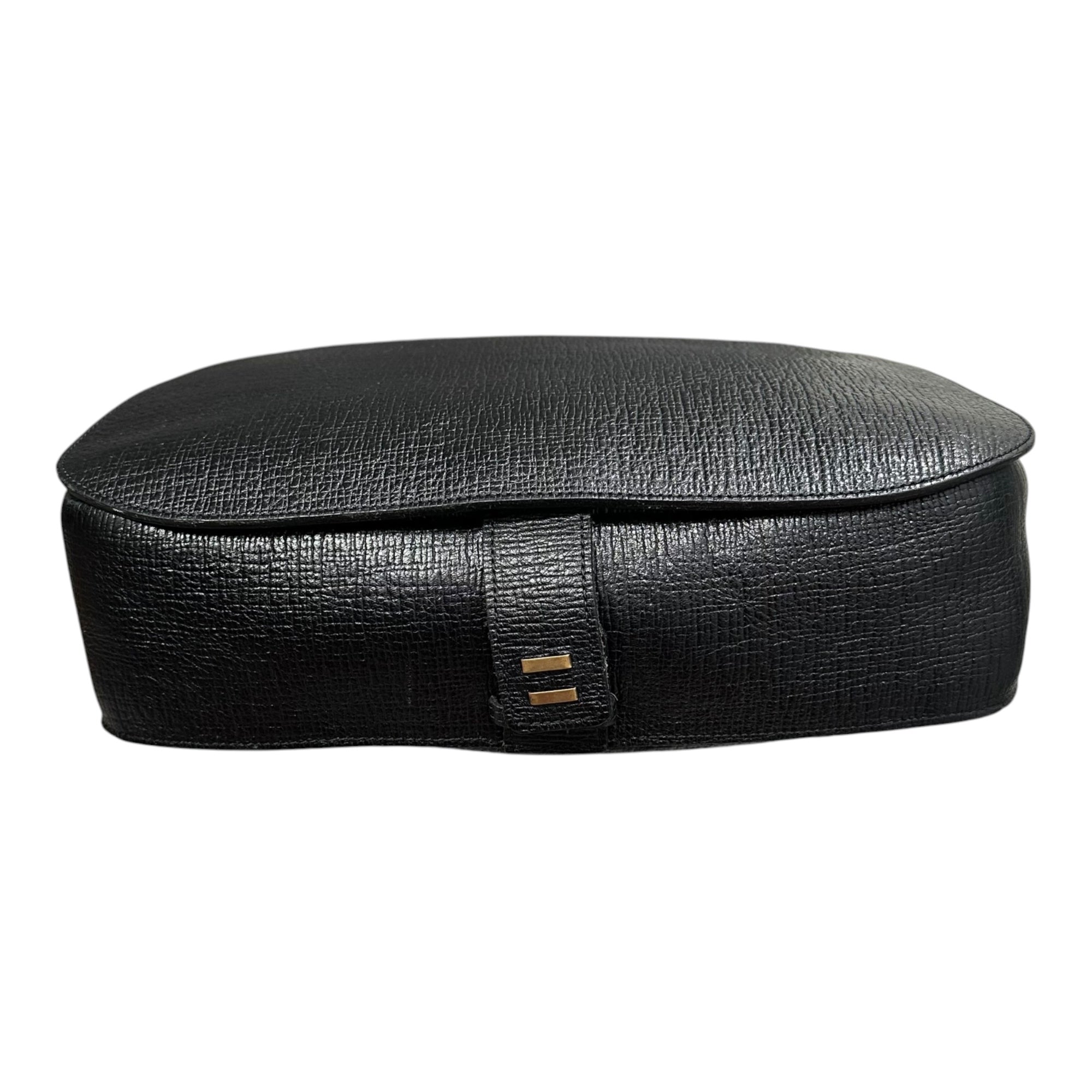 Jean Paul GAULTIER(ジャンポールゴルチエ) 1990's~2000's Precious Leather Postman Shoulder Bag プレシャス レザー ポストマン ショルダー バッグ ブラック 90年代~