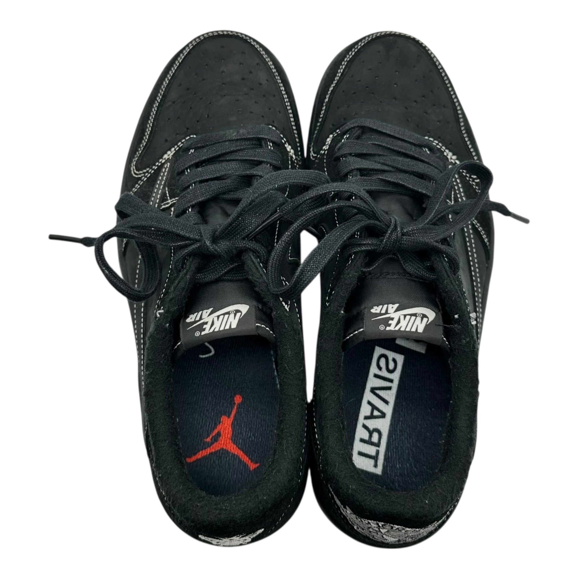 Travis Scott × NIKE(トラヴィススコット × ナイキ) AIR JORDAN 1 LOW OG SP エアジョーダンワン ロー スニーカー DM7866-001 27.0cm ブラック Black Phantom