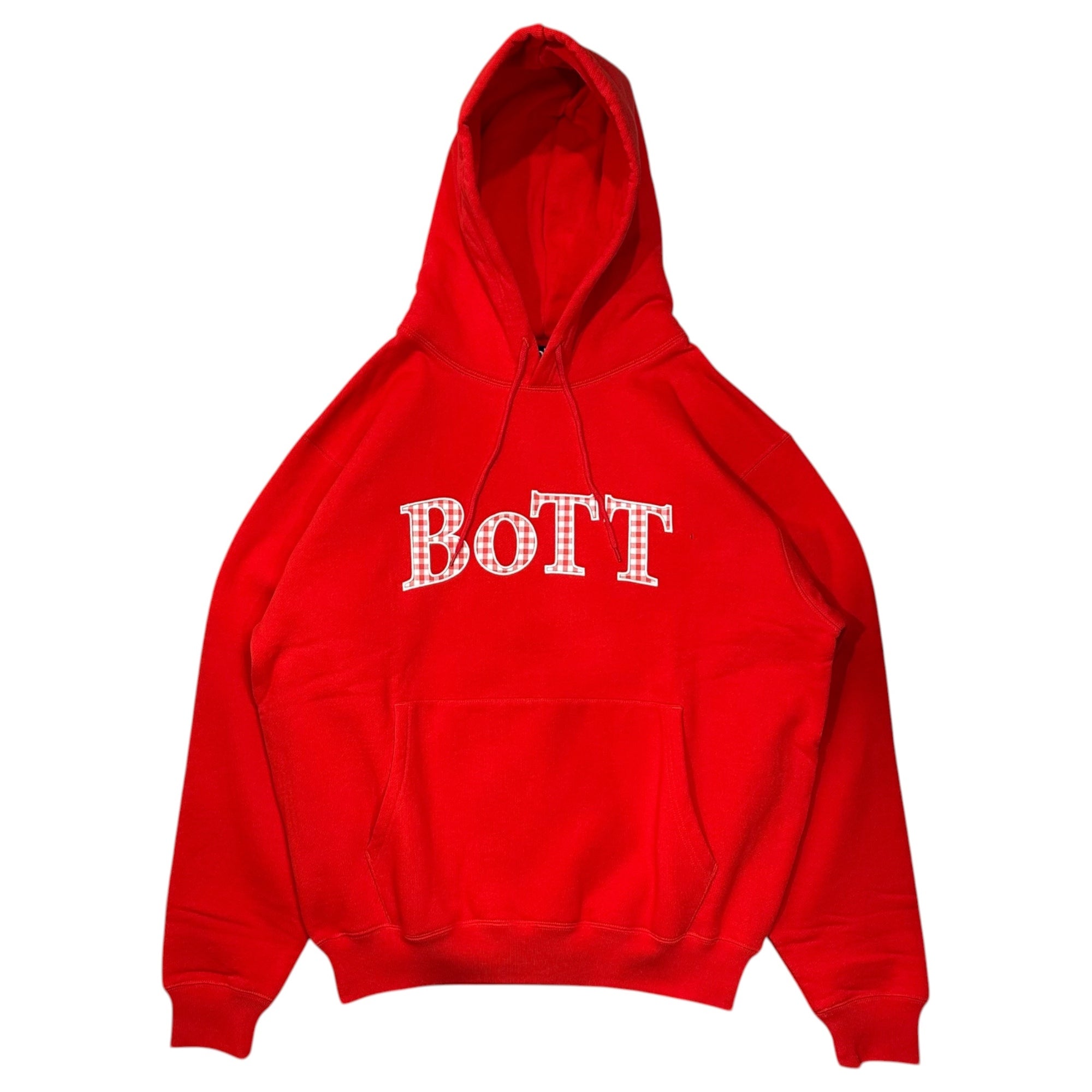 BoTT(ボット) 24AW OG Logo Hoodie "Red" ロゴ フーディ 244BoTT01 L レッド プルオーバー パーカー