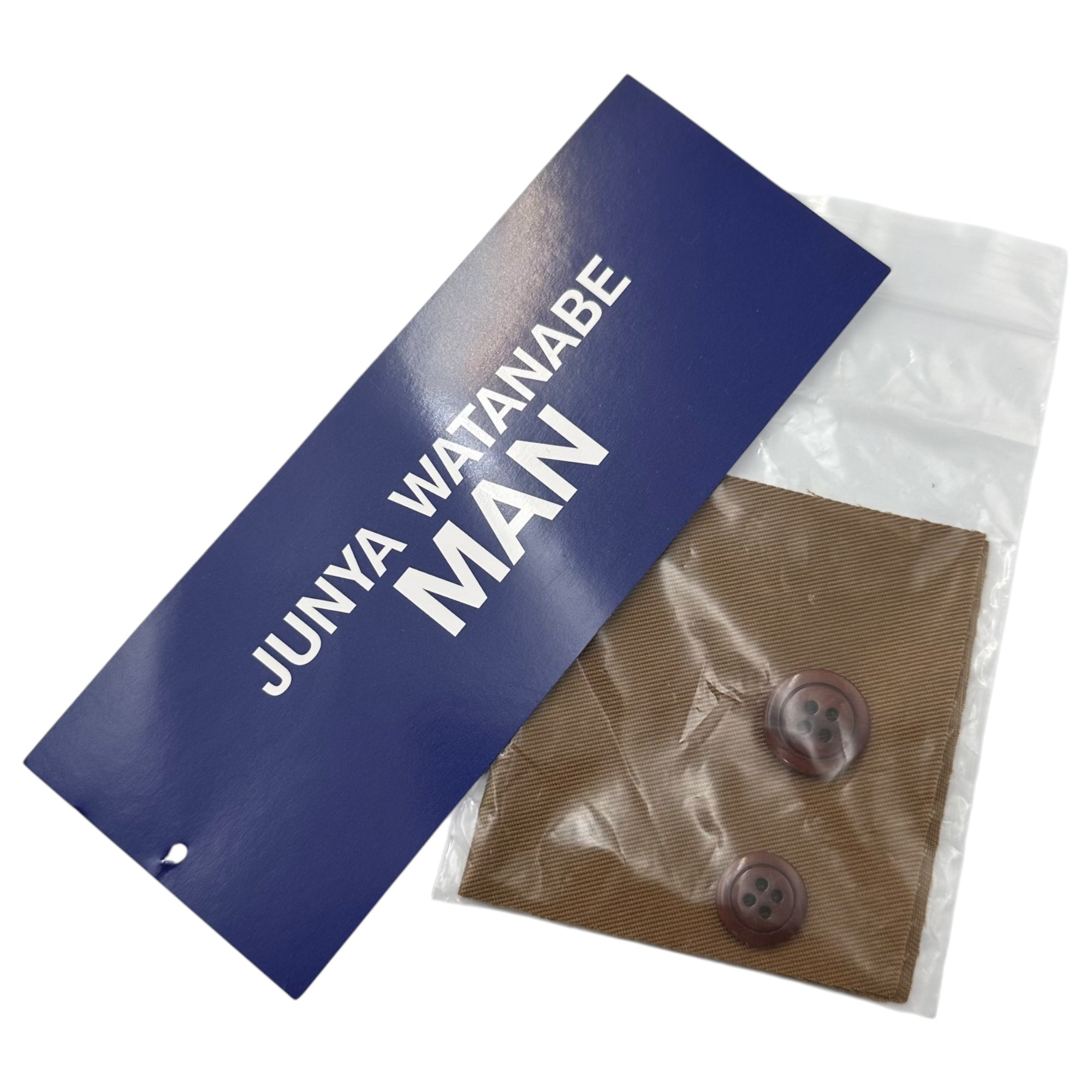 JUNYA WATANABE MAN(ジュンヤワタナベマン) 2025AW Cotton Serge Chino Pants 綿サージ チノ パンツ WP-P011 M ブラウン AD2025 ワイド テーパード 1タック