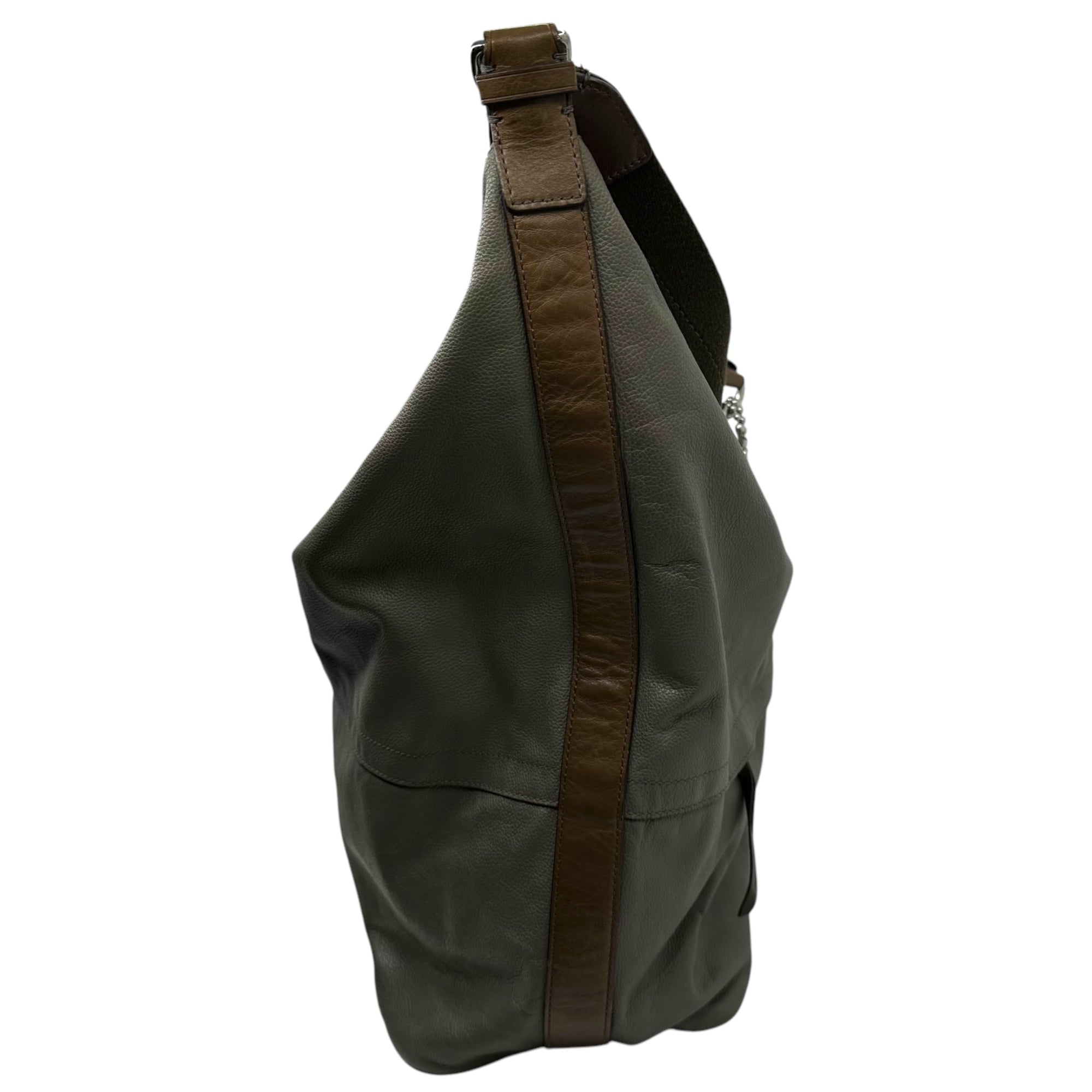 COACH(コーチ) Leather Shoulder Bags レザー ショルダー バッグ 70618 カーキ J1193 ハンド ビジネス