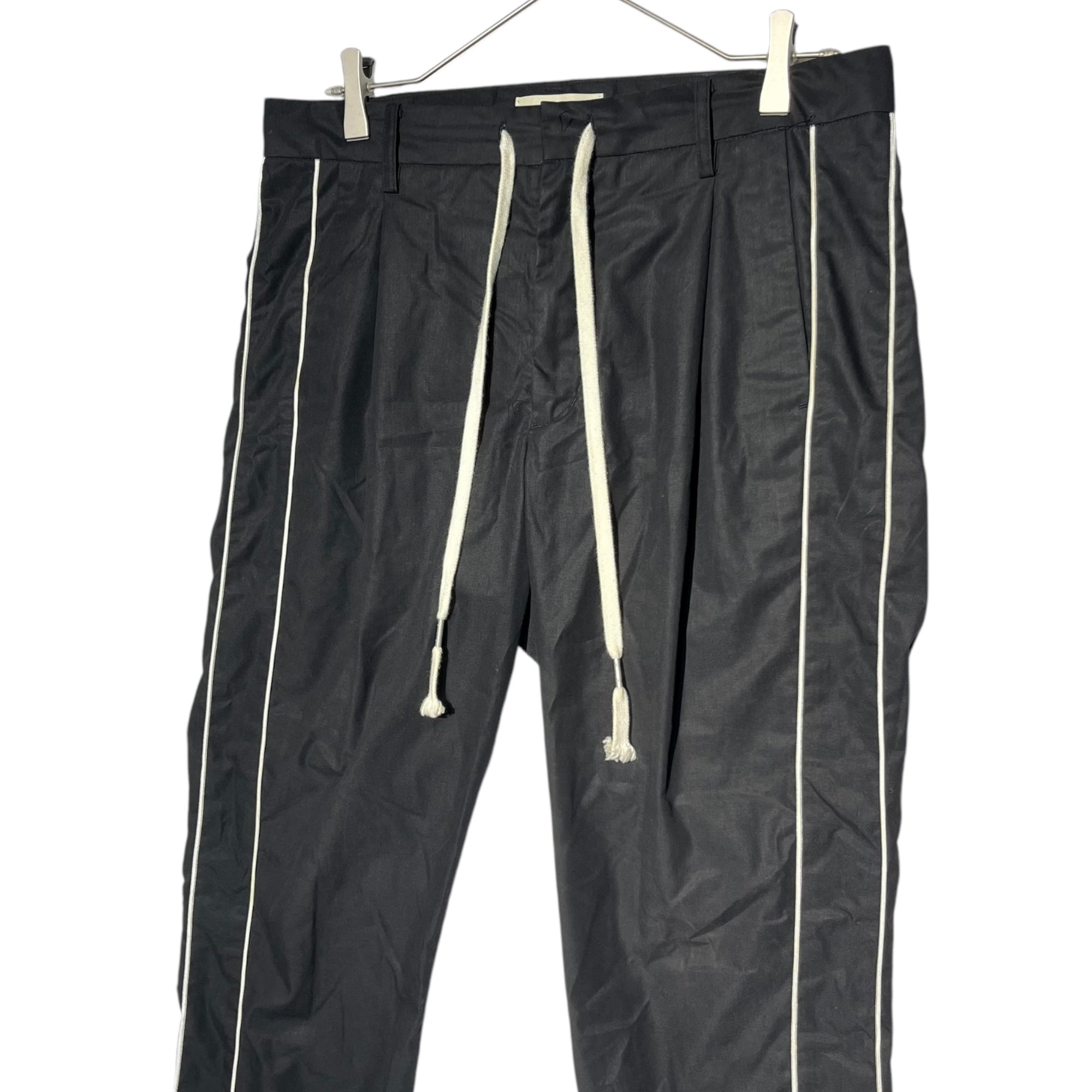 Jieda(ジエダ) 17SS TUCK LINE SLACKS タック ライン スラックス JIE-17S-PT03 2(M程度) ブラック