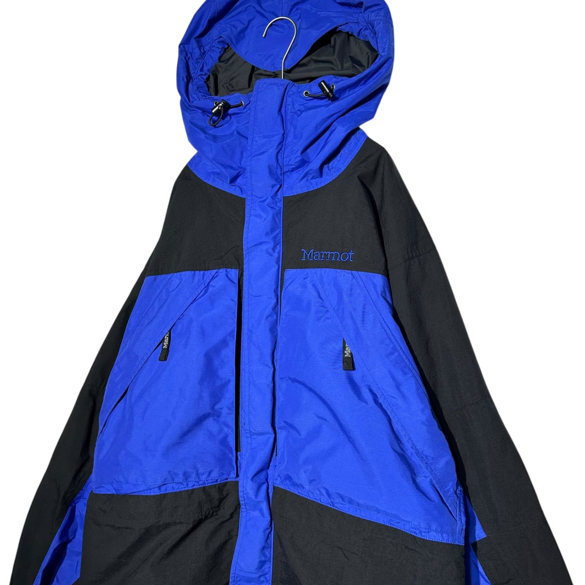 MARMOT(マーモット) 00’s  mountain parka マウンテンパーカー S ブルー×ブラック