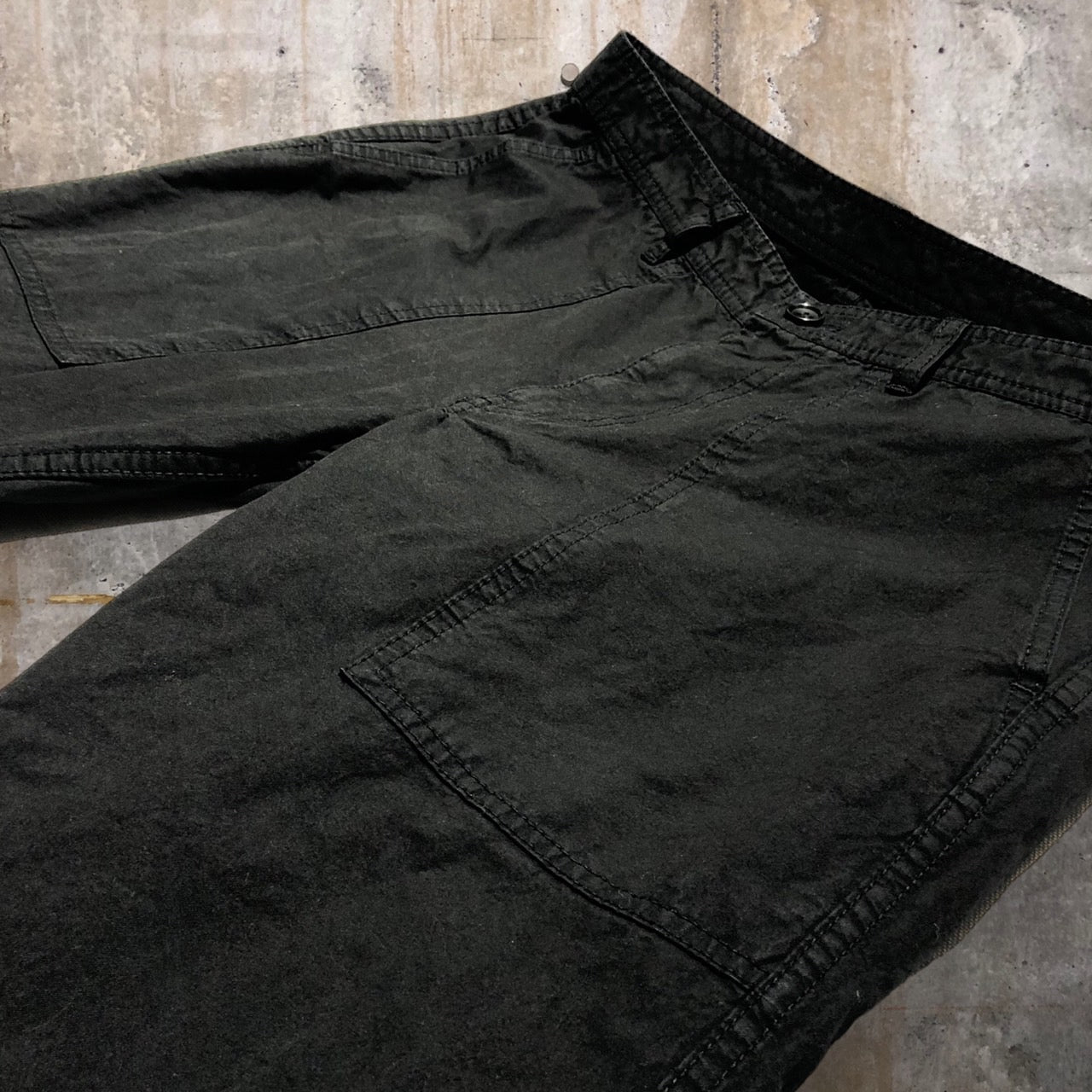 COMME des GARCONS HOMME(コムデギャルソンオム) 05ssベイカーストレートチノパン HO-P036 S ブラック